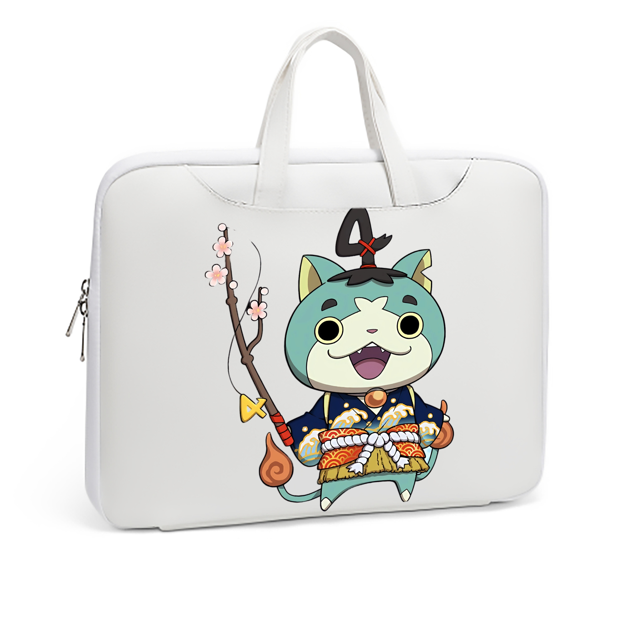 （画像用） 妖怪ウォッチ Yo-kai Watch レザーラップトップバッグ　ノートパソコンケース
