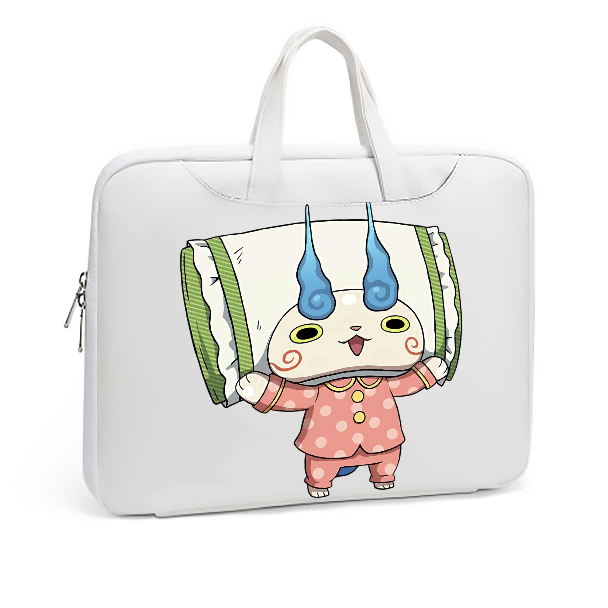 （画像用） 妖怪ウォッチ Yo-kai Watch レザーラップトップバッグ　ノートパソコンケース