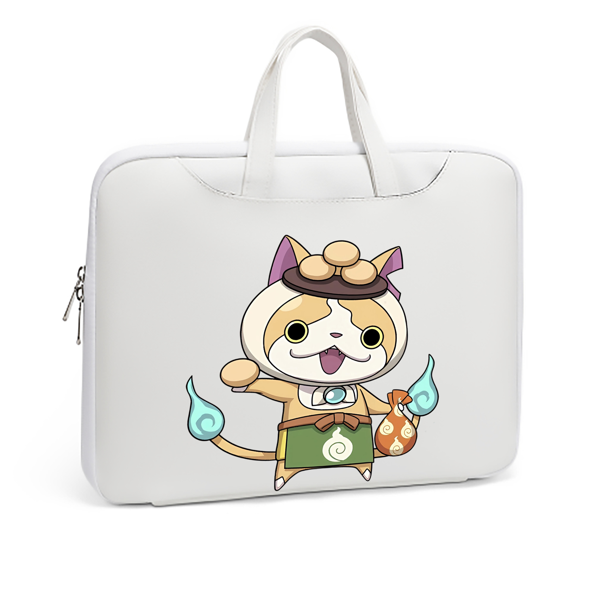（画像用） 妖怪ウォッチ Yo-kai Watch レザーラップトップバッグ　ノートパソコンケース