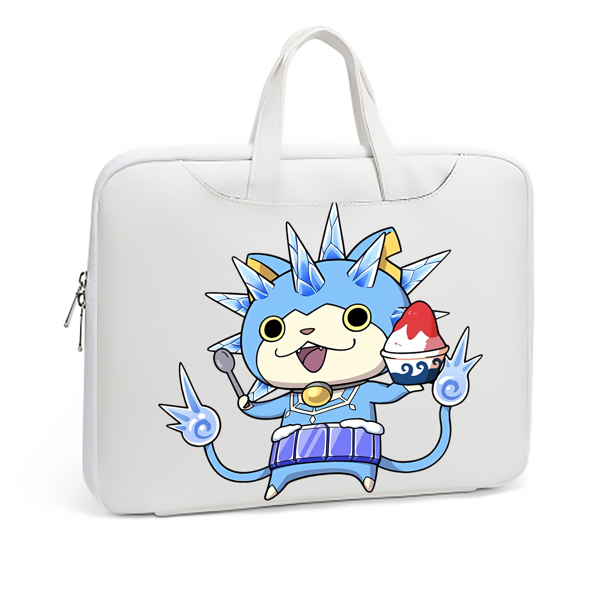 （画像用） 妖怪ウォッチ Yo-kai Watch レザーラップトップバッグ　ノートパソコンケース