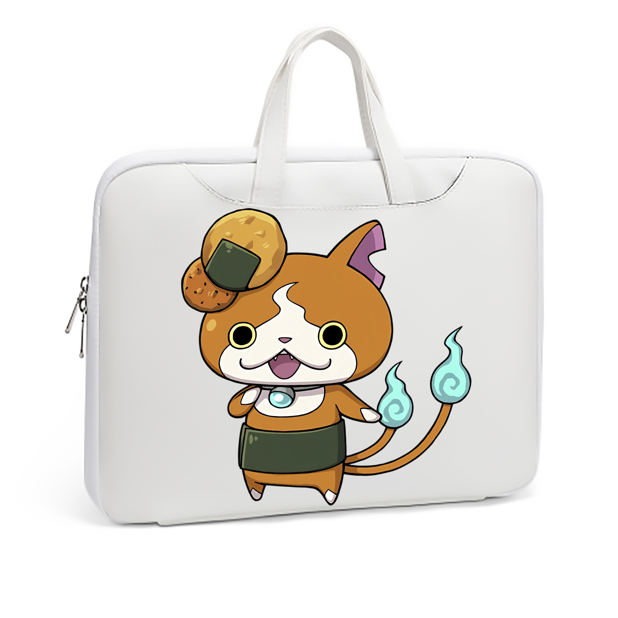 （画像用） 妖怪ウォッチ Yo-kai Watch レザーラップトップバッグ　ノートパソコンケース