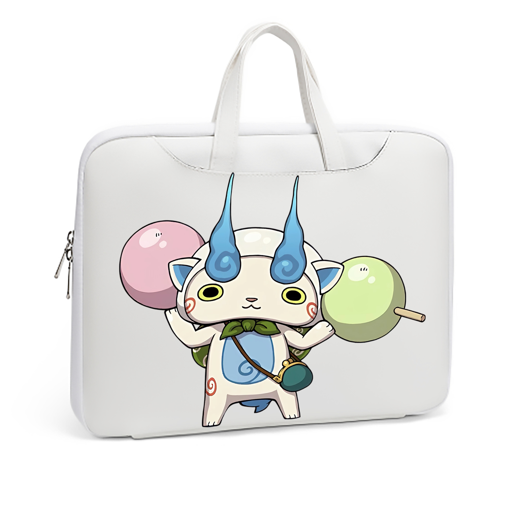 （画像用） 妖怪ウォッチ Yo-kai Watch レザーラップトップバッグ　ノートパソコンケース