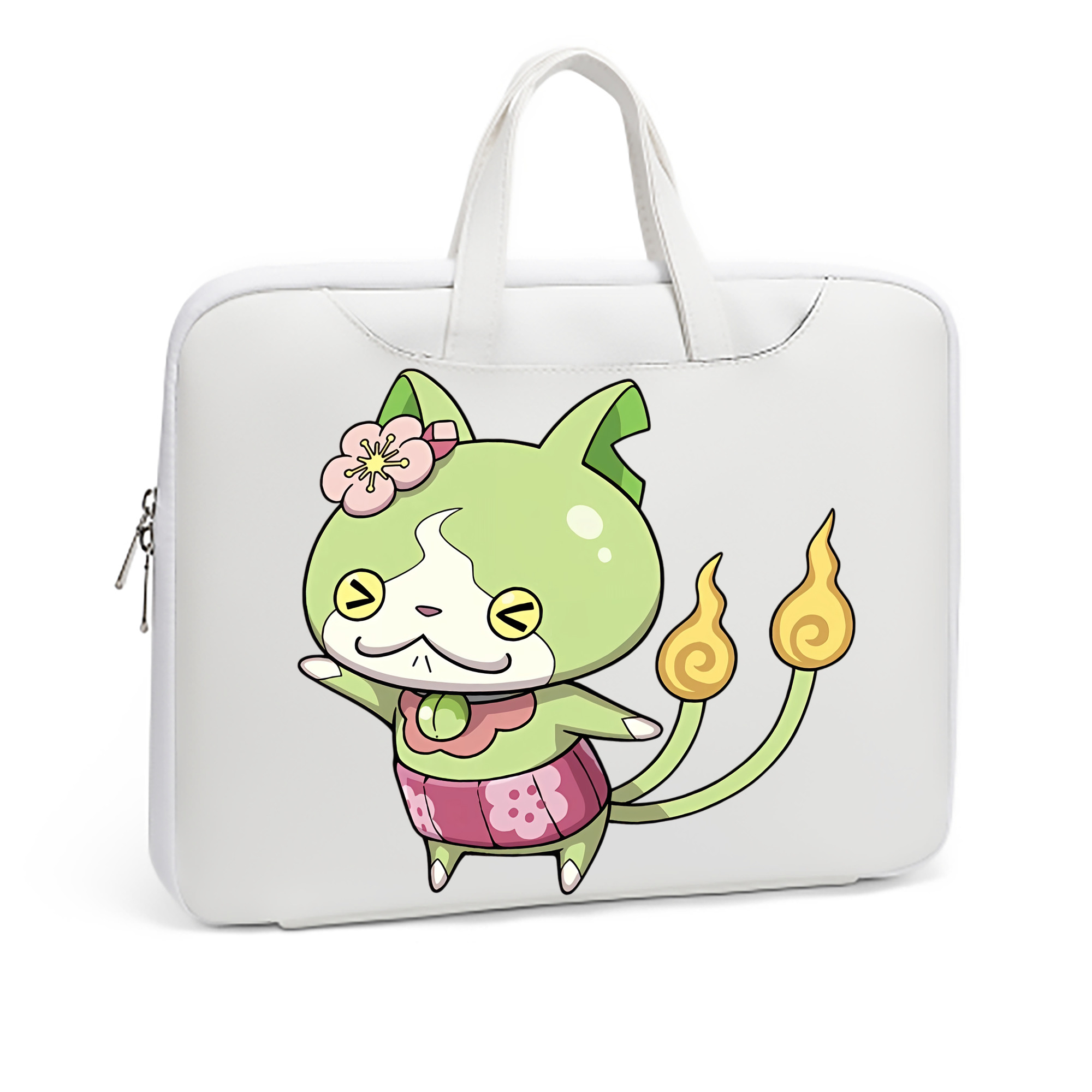 （画像用） 妖怪ウォッチ Yo-kai Watch レザーラップトップバッグ　ノートパソコンケース