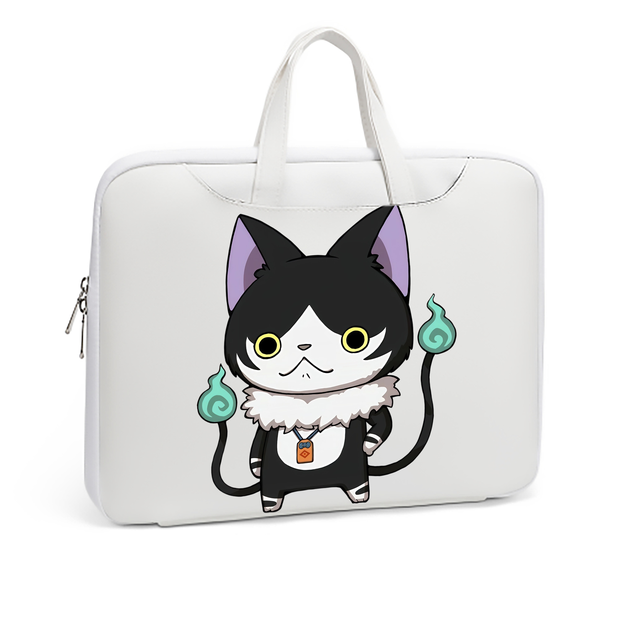 （画像用） 妖怪ウォッチ Yo-kai Watch レザーラップトップバッグ　ノートパソコンケース