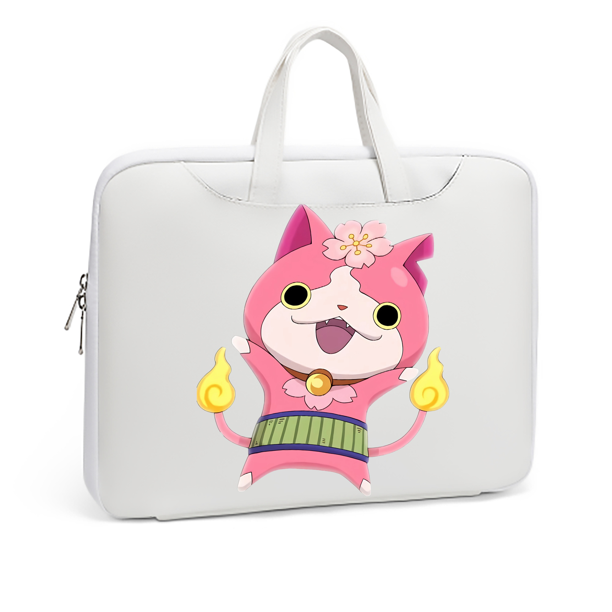 （画像用） 妖怪ウォッチ Yo-kai Watch レザーラップトップバッグ　ノートパソコンケース