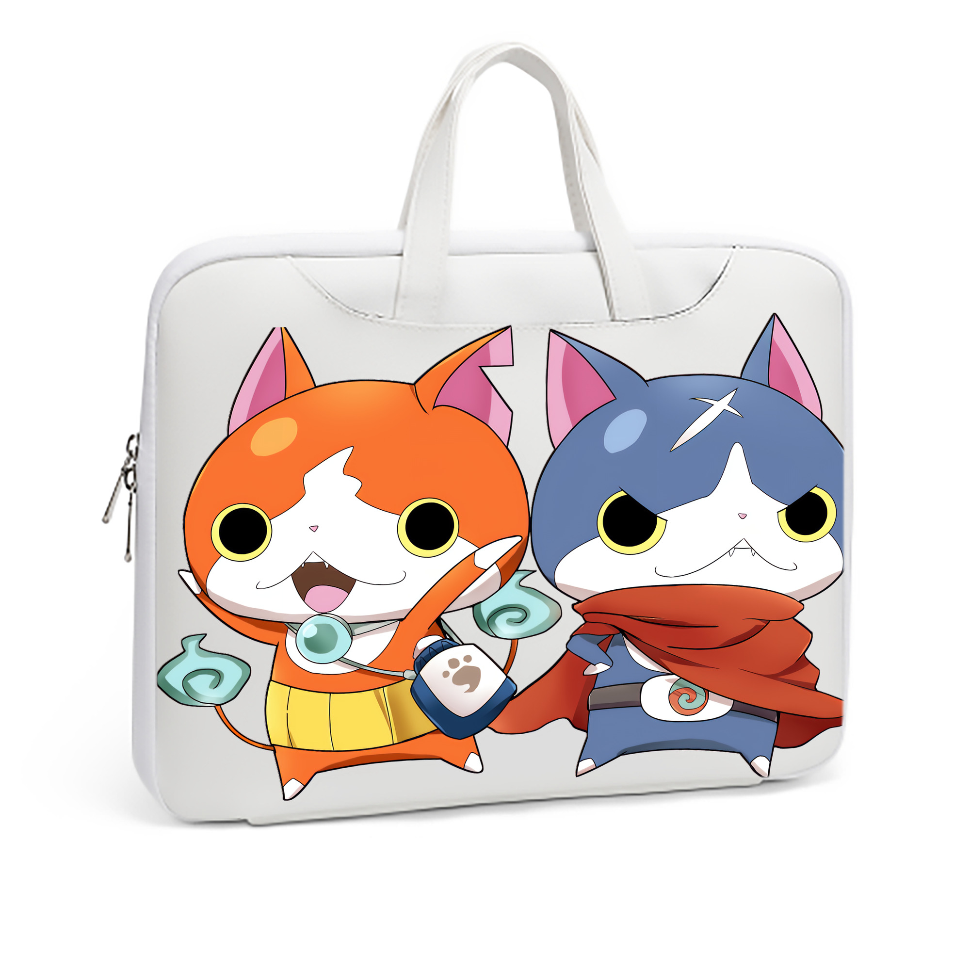 （画像用） 妖怪ウォッチ Yo-kai Watch レザーラップトップバッグ　ノートパソコンケース