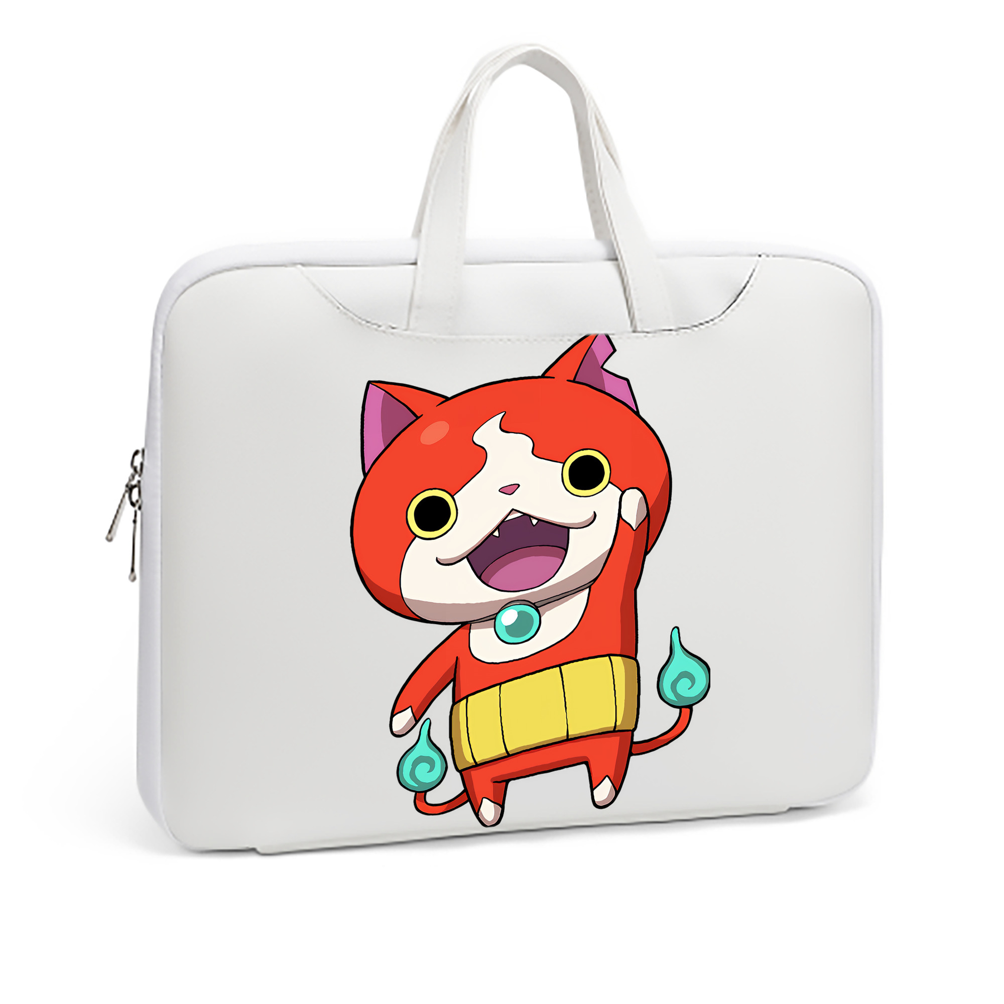 （画像用） 妖怪ウォッチ Yo-kai Watch レザーラップトップバッグ　ノートパソコンケース