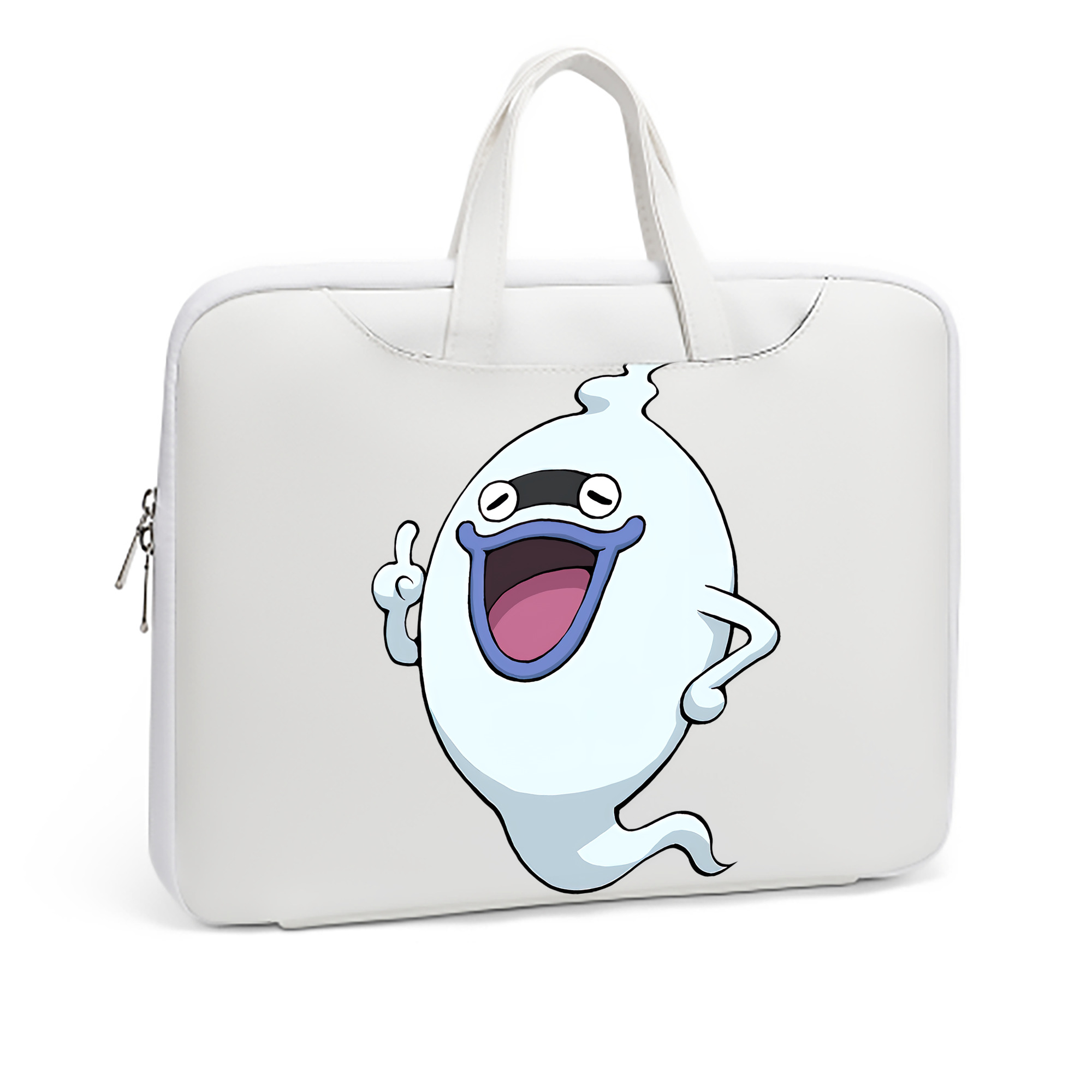 （画像用） 妖怪ウォッチ Yo-kai Watch レザーラップトップバッグ　ノートパソコンケース