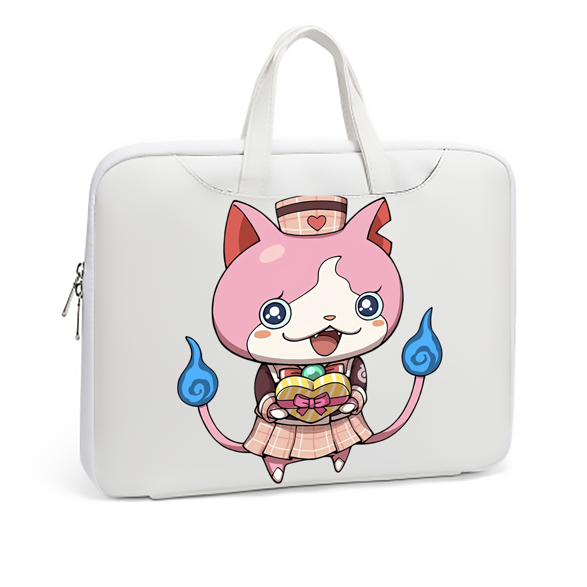（画像用） 妖怪ウォッチ Yo-kai Watch レザーラップトップバッグ　ノートパソコンケース