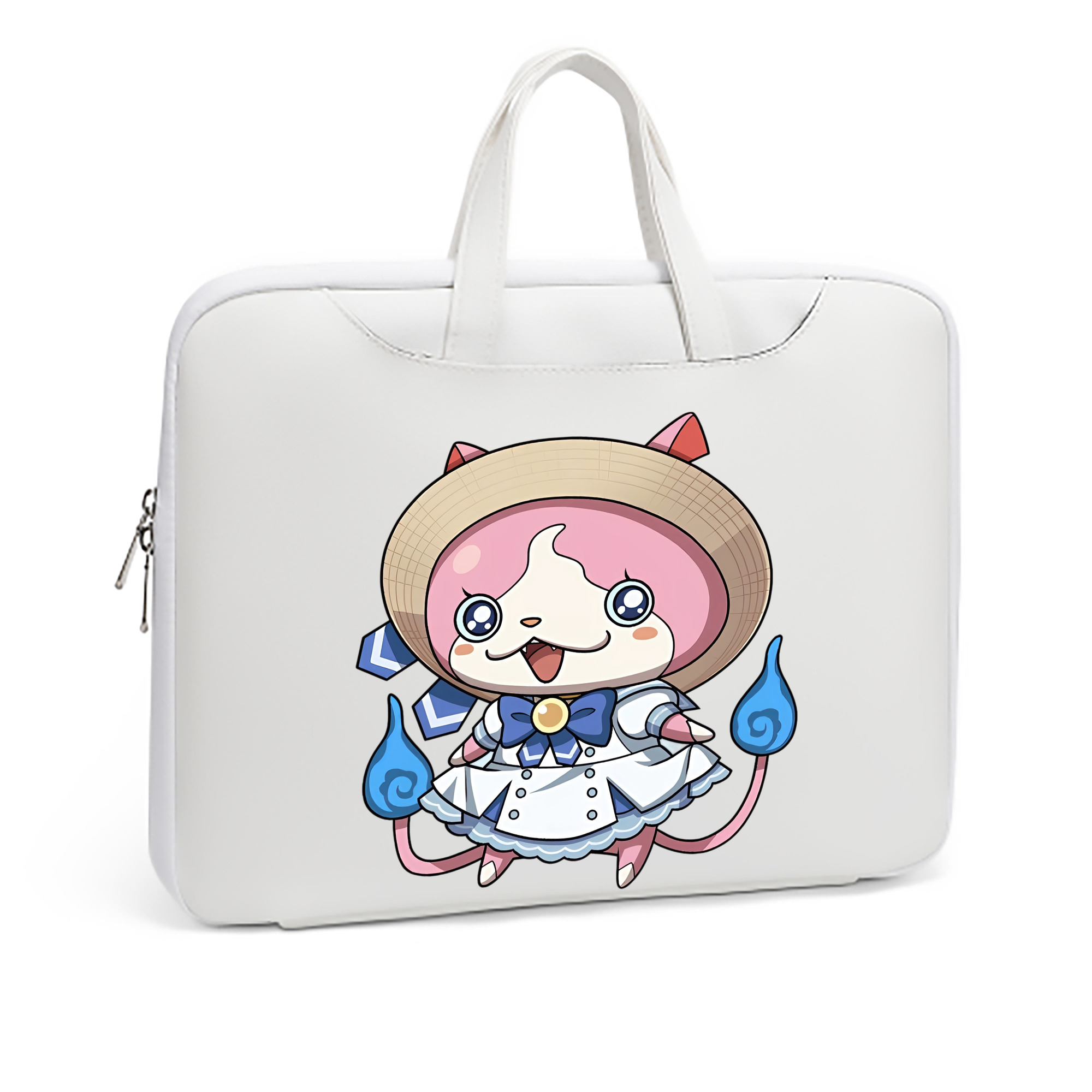 （画像用） 妖怪ウォッチ Yo-kai Watch レザーラップトップバッグ　ノートパソコンケース