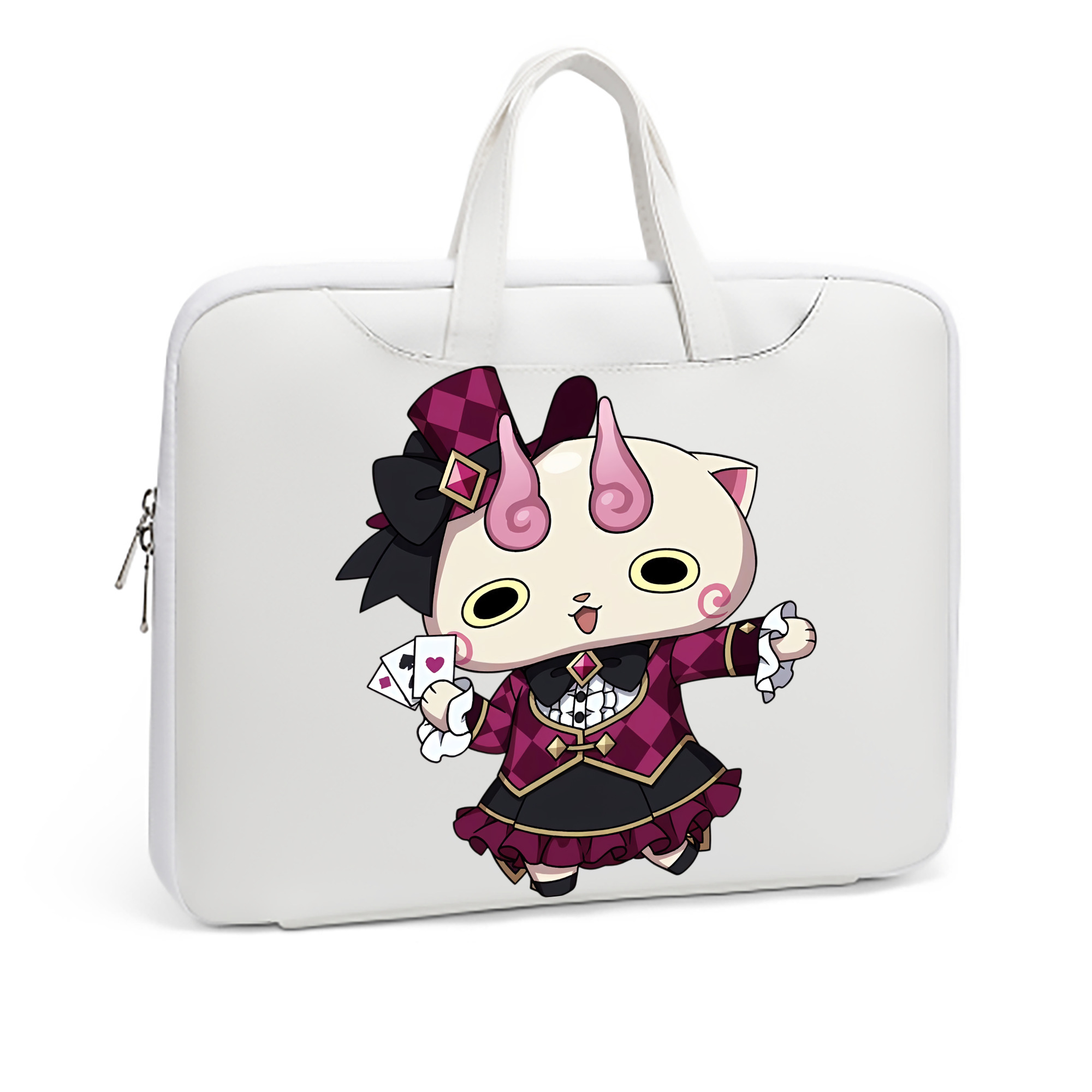 （画像用） 妖怪ウォッチ Yo-kai Watch レザーラップトップバッグ　ノートパソコンケース