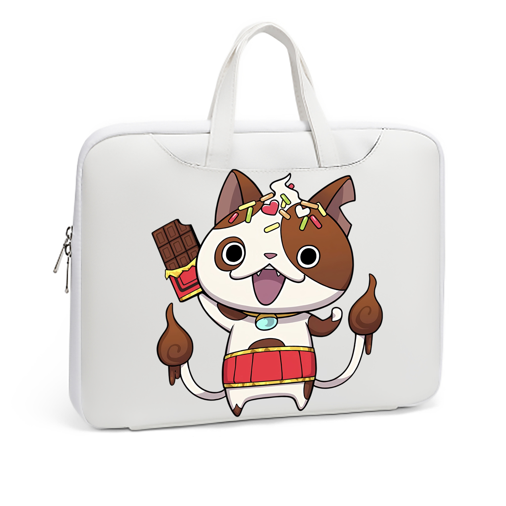 （画像用） 妖怪ウォッチ Yo-kai Watch レザーラップトップバッグ　ノートパソコンケース