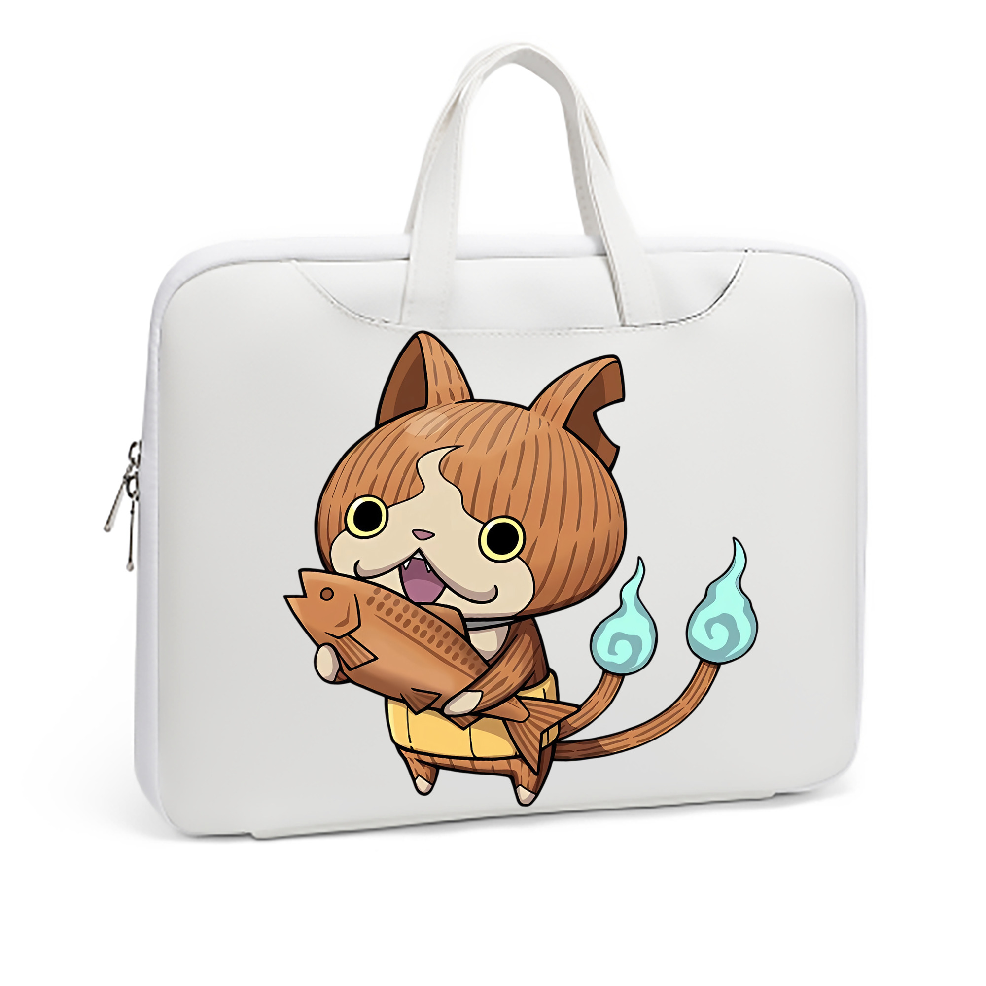 （画像用） 妖怪ウォッチ Yo-kai Watch レザーラップトップバッグ　ノートパソコンケース