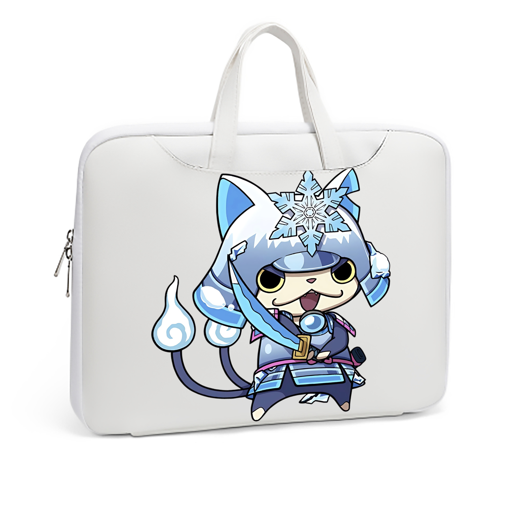 （画像用） 妖怪ウォッチ Yo-kai Watch レザーラップトップバッグ　ノートパソコンケース
