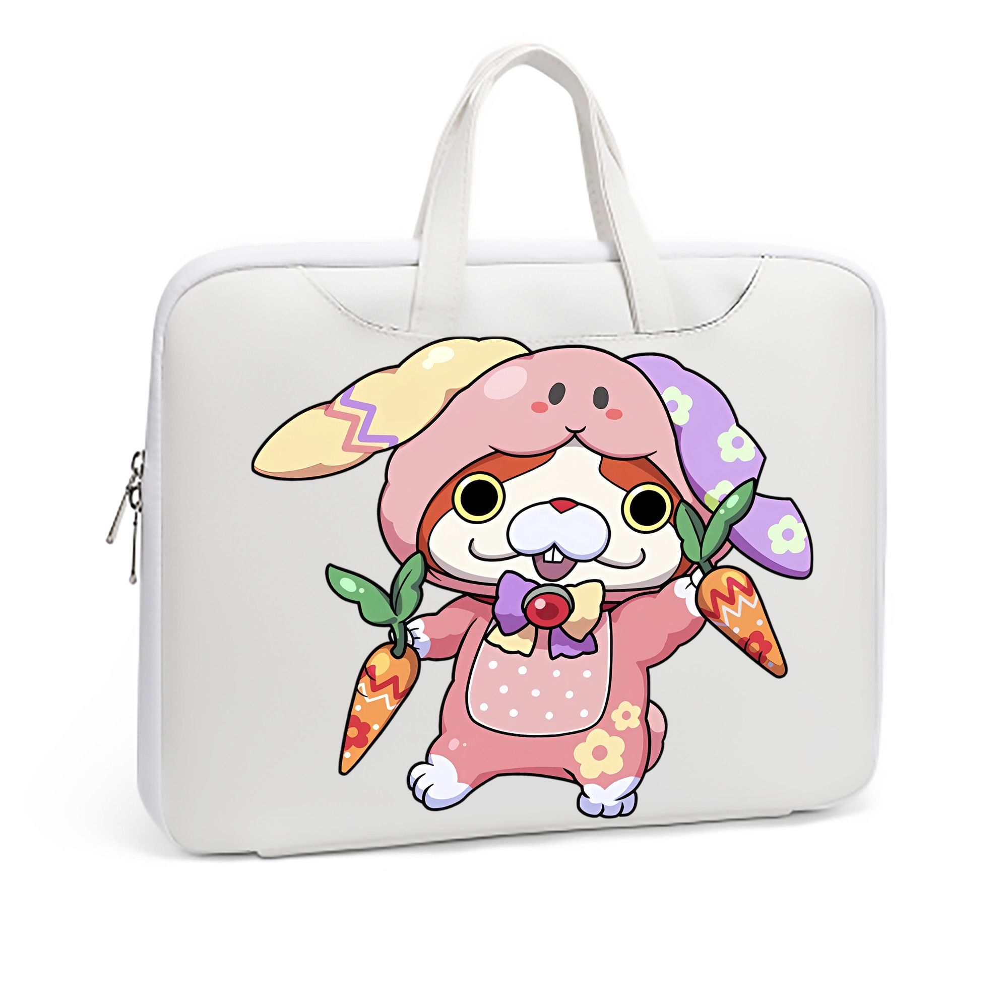 （画像用） 妖怪ウォッチ Yo-kai Watch レザーラップトップバッグ　ノートパソコンケース