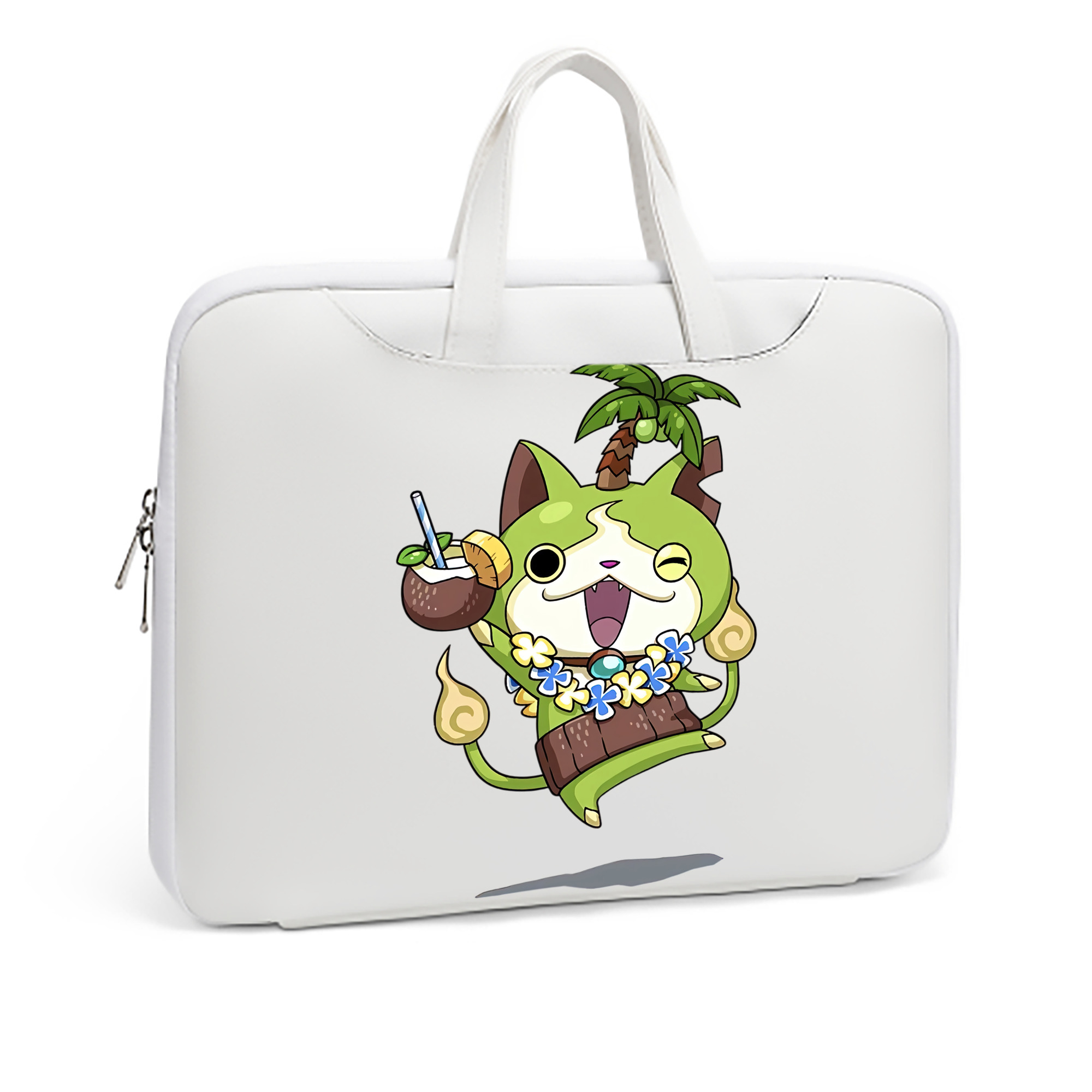 （画像用） 妖怪ウォッチ Yo-kai Watch レザーラップトップバッグ　ノートパソコンケース