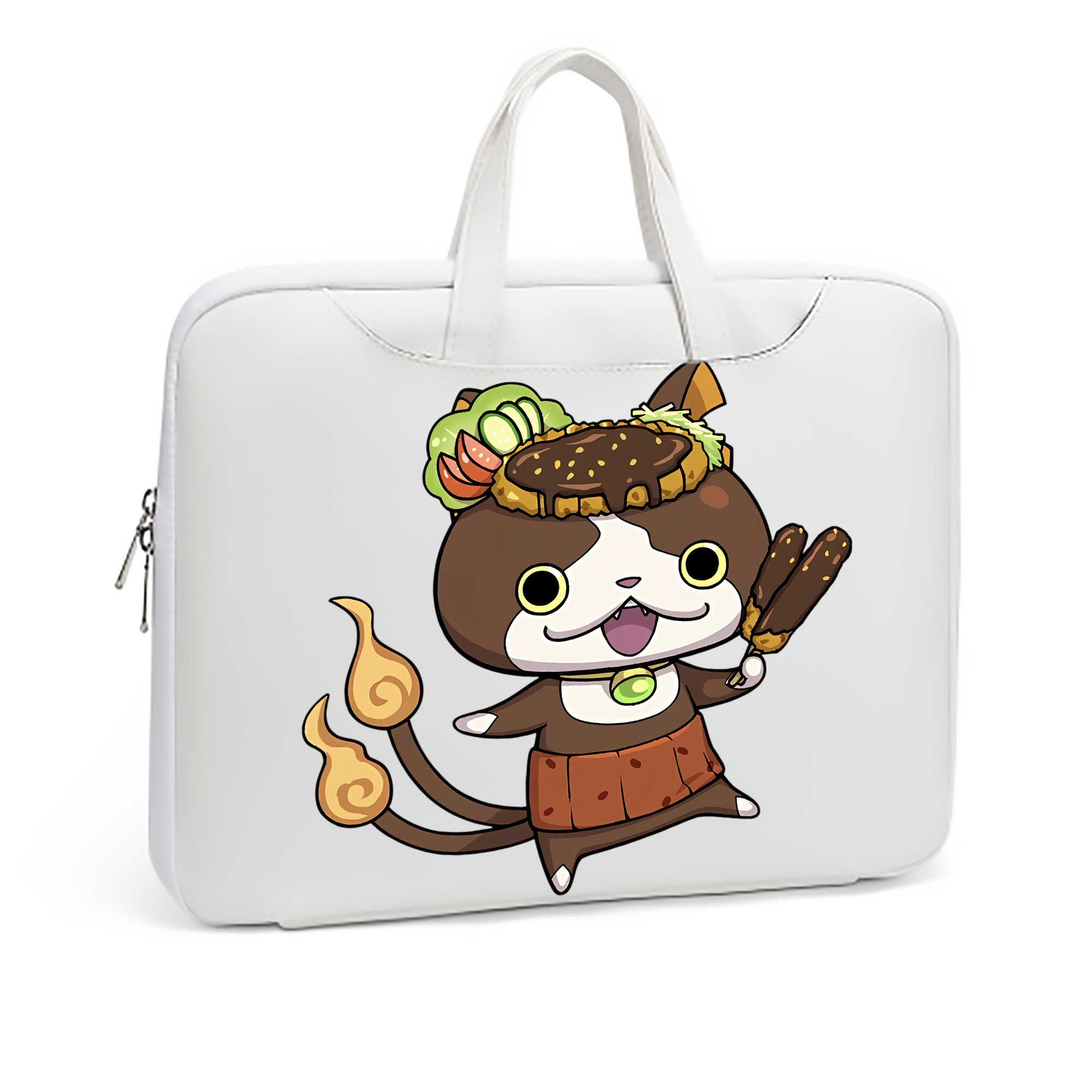 （画像用） 妖怪ウォッチ Yo-kai Watch レザーラップトップバッグ　ノートパソコンケース