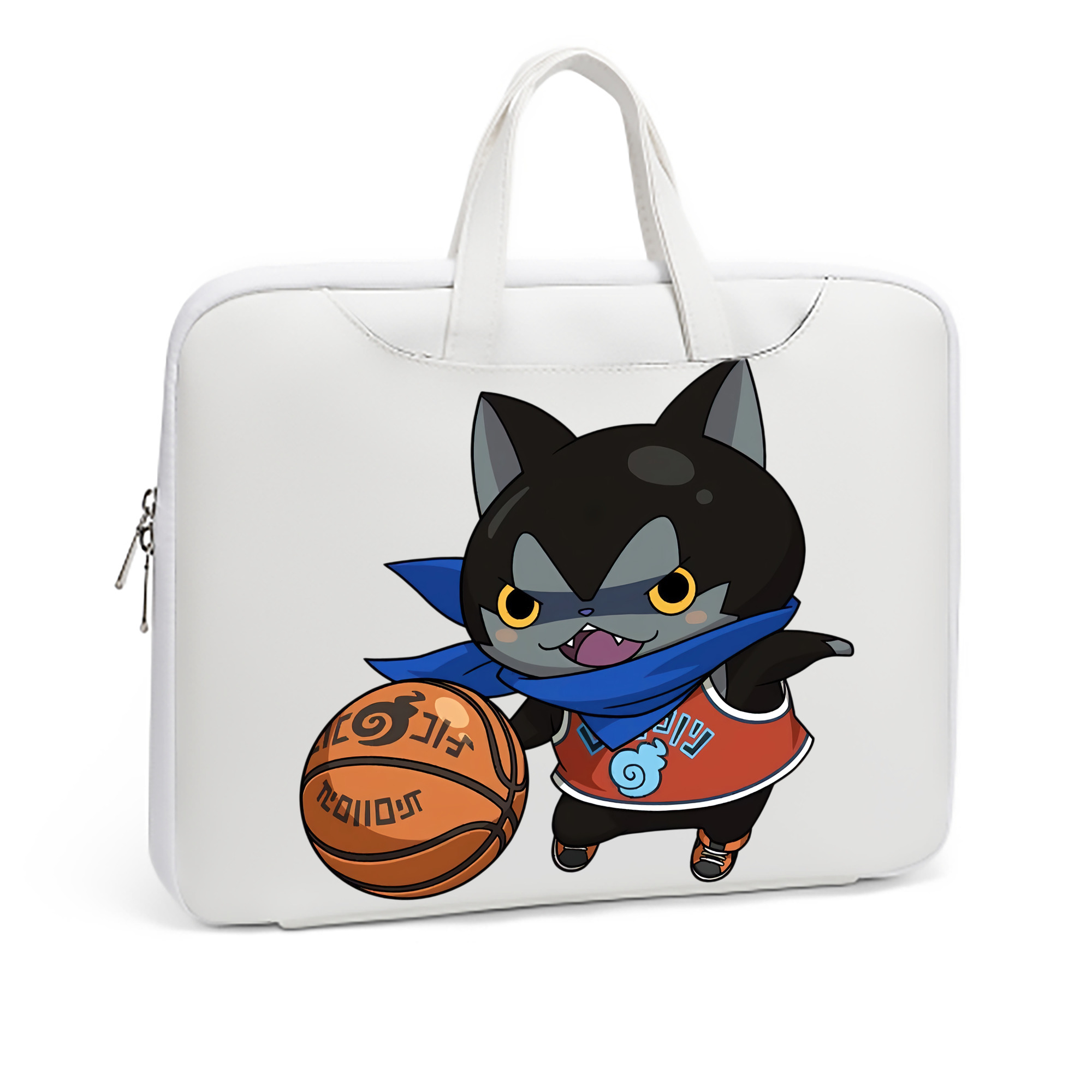 （画像用） 妖怪ウォッチ Yo-kai Watch レザーラップトップバッグ　ノートパソコンケース