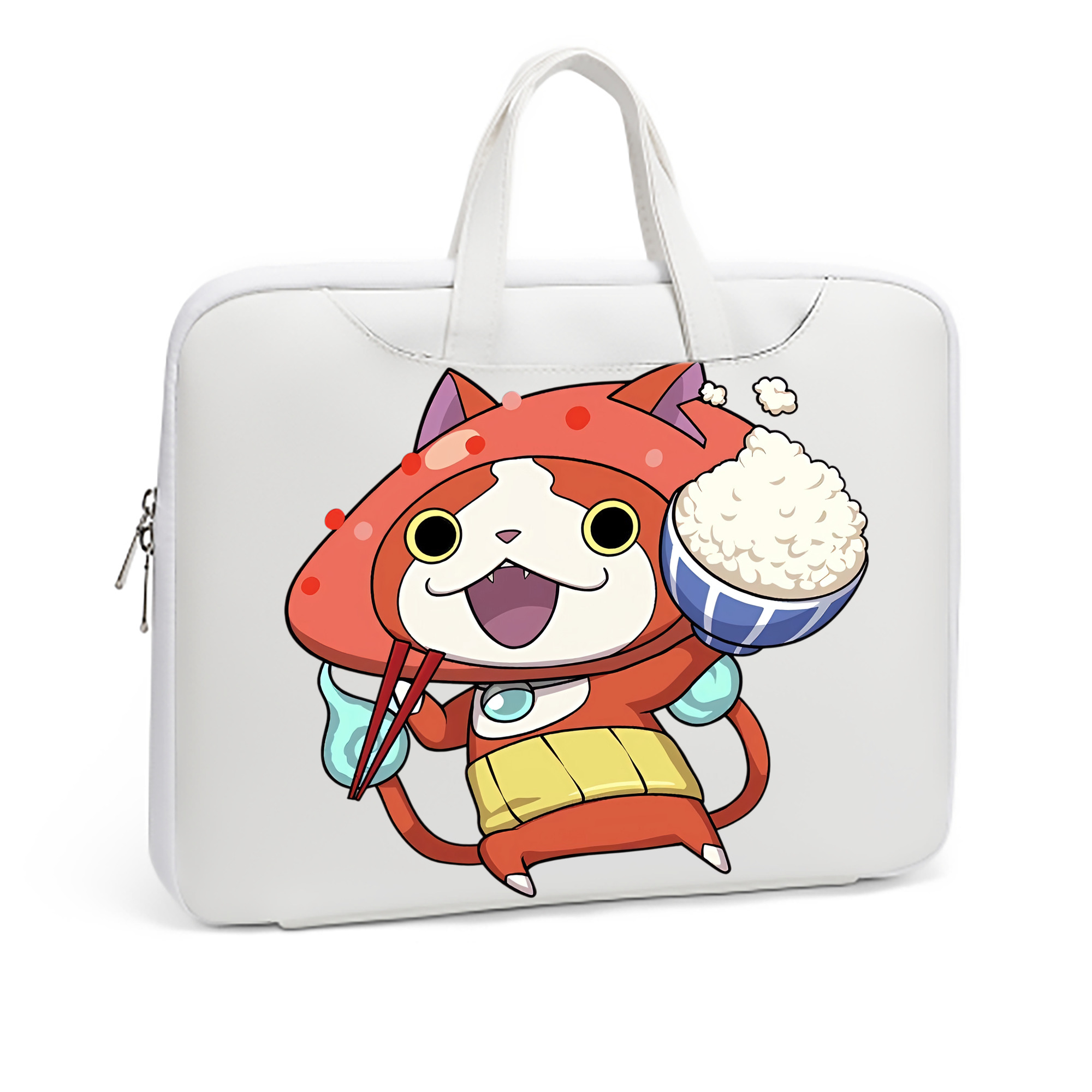 （画像用） 妖怪ウォッチ Yo-kai Watch レザーラップトップバッグ　ノートパソコンケース