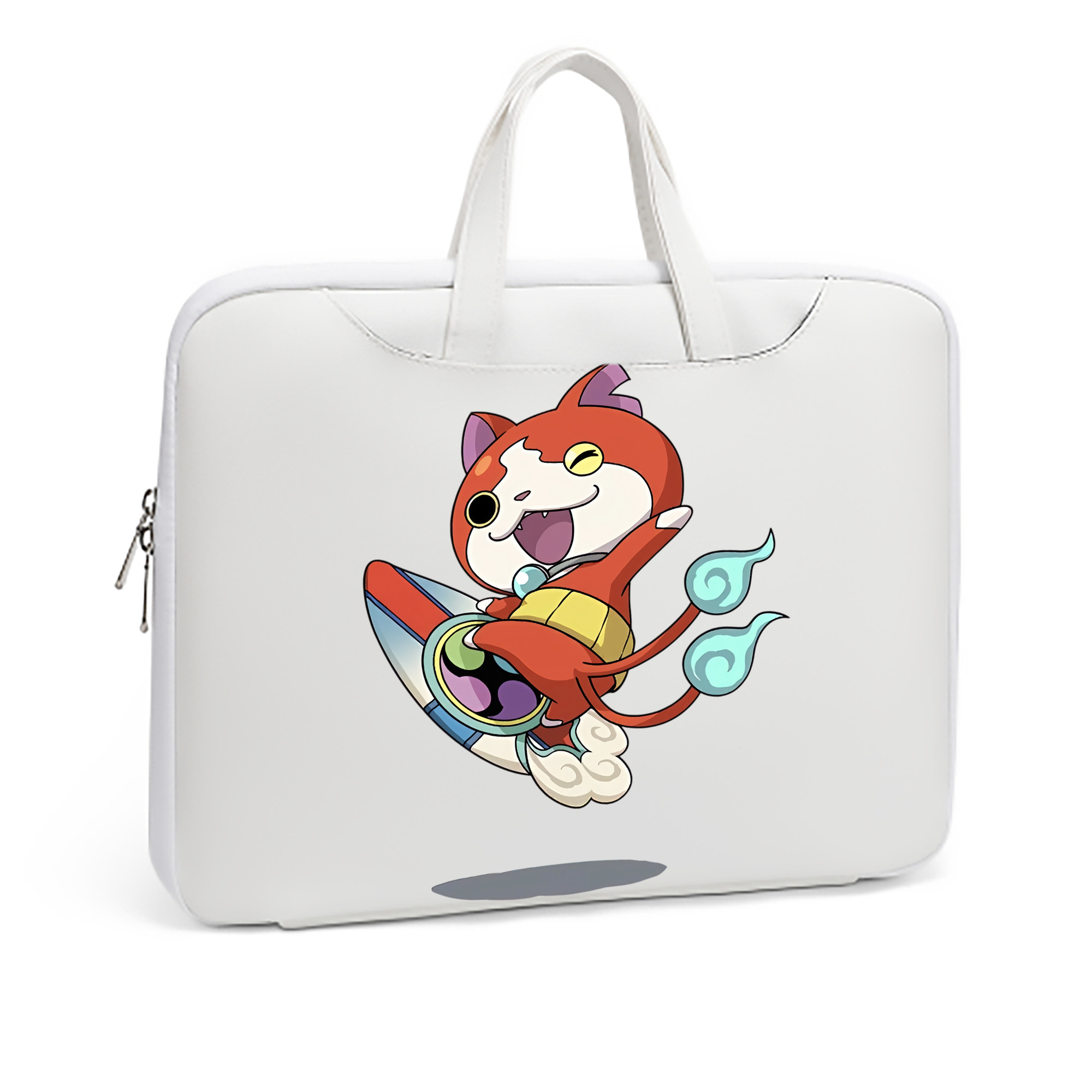 （画像用） 妖怪ウォッチ Yo-kai Watch レザーラップトップバッグ　ノートパソコンケース