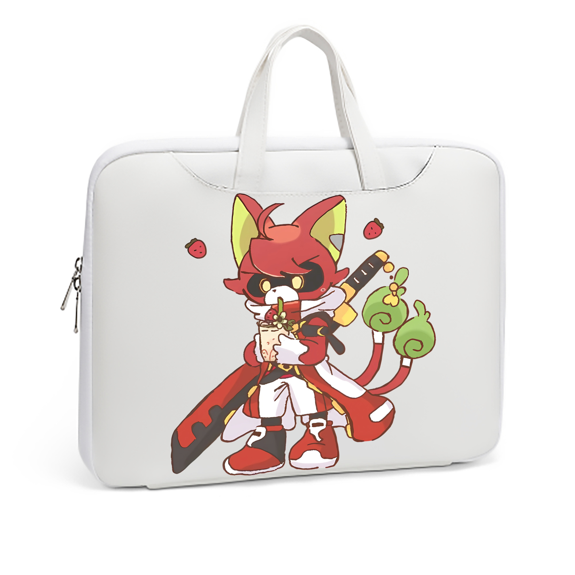 （画像用） 妖怪ウォッチ Yo-kai Watch レザーラップトップバッグ　ノートパソコンケース