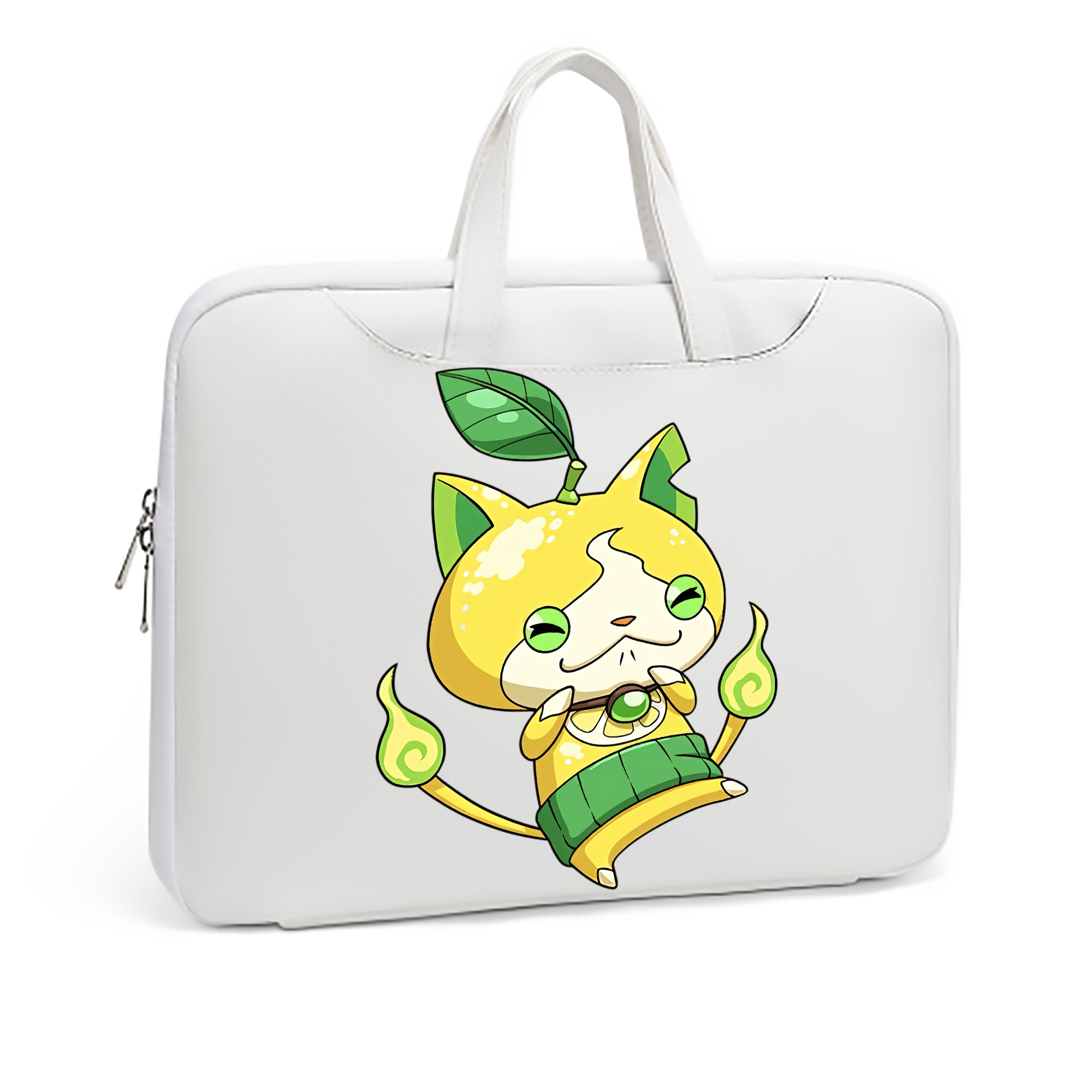 （画像用） 妖怪ウォッチ Yo-kai Watch レザーラップトップバッグ　ノートパソコンケース