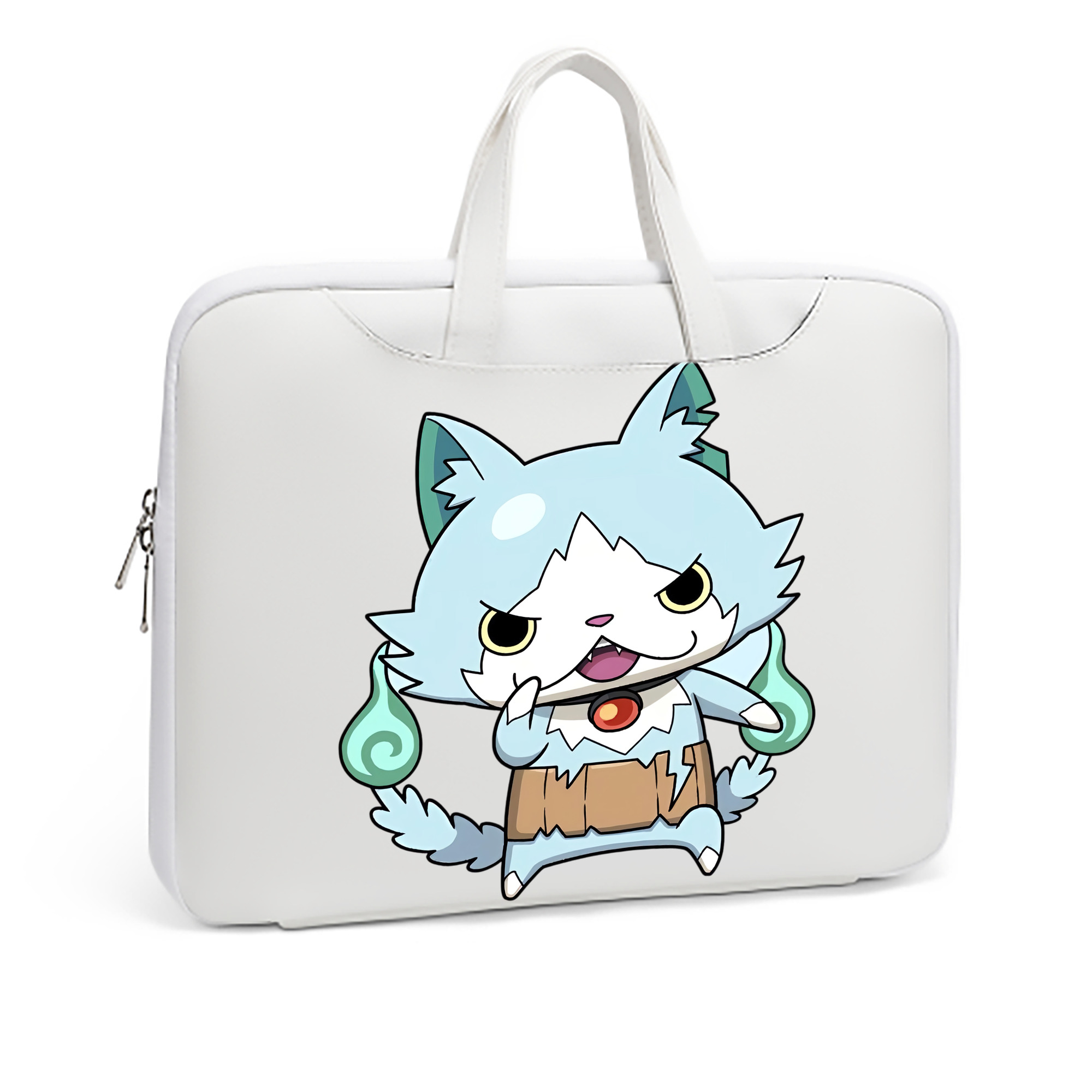 （画像用） 妖怪ウォッチ Yo-kai Watch レザーラップトップバッグ　ノートパソコンケース