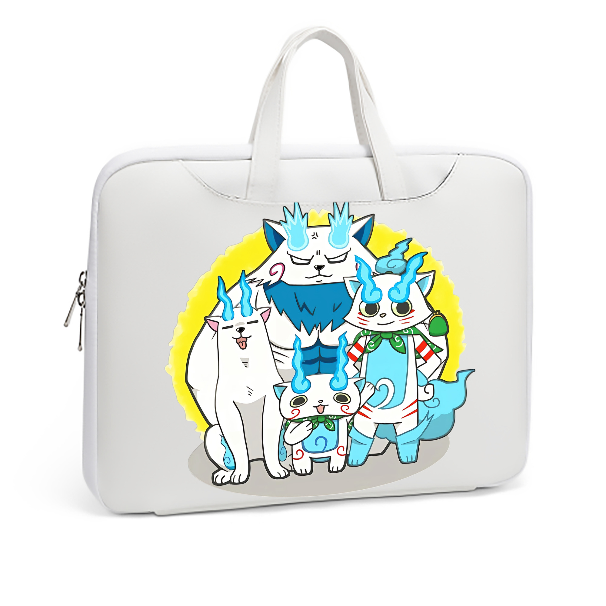 （画像用） 妖怪ウォッチ Yo-kai Watch レザーラップトップバッグ　ノートパソコンケース