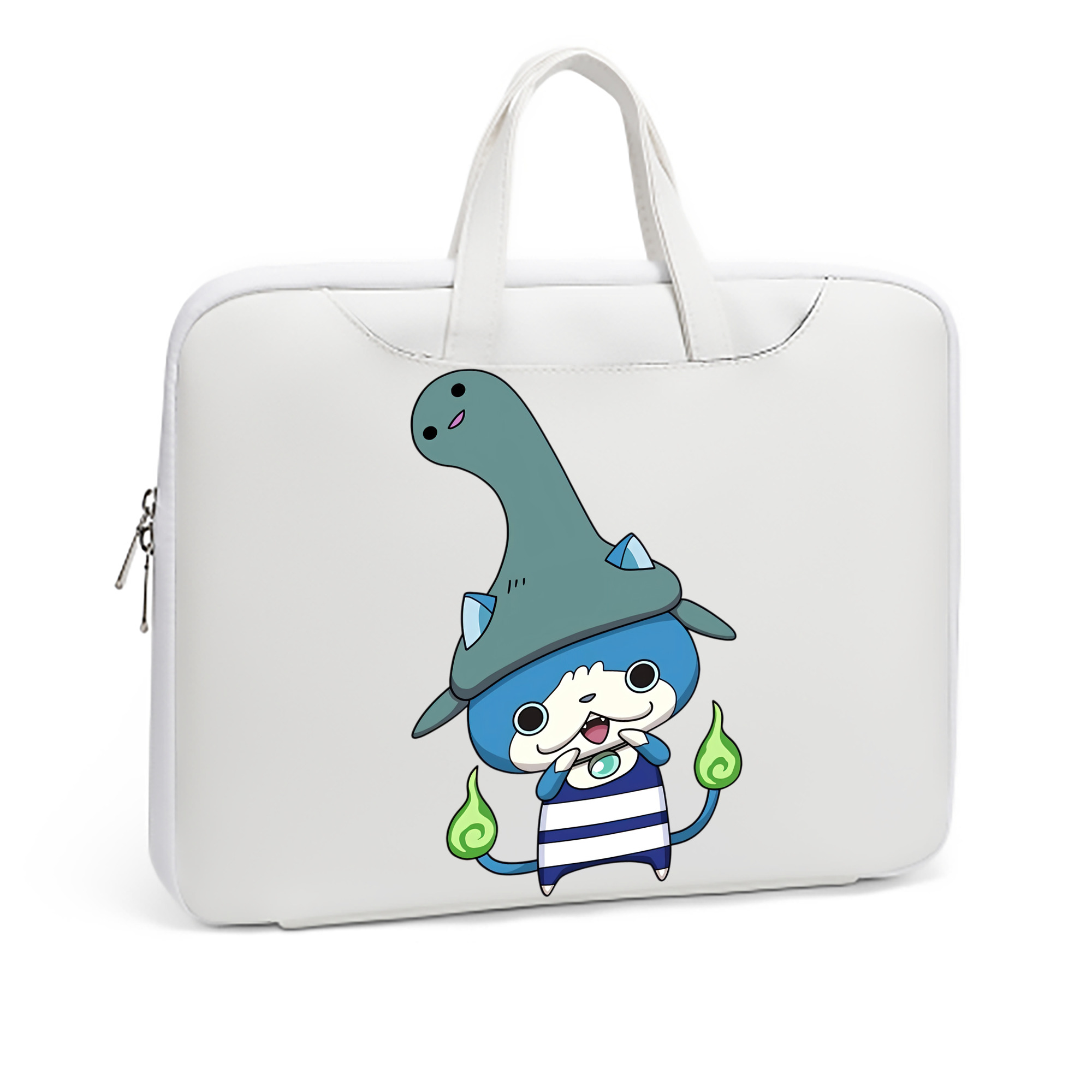 （画像用） 妖怪ウォッチ Yo-kai Watch レザーラップトップバッグ　ノートパソコンケース