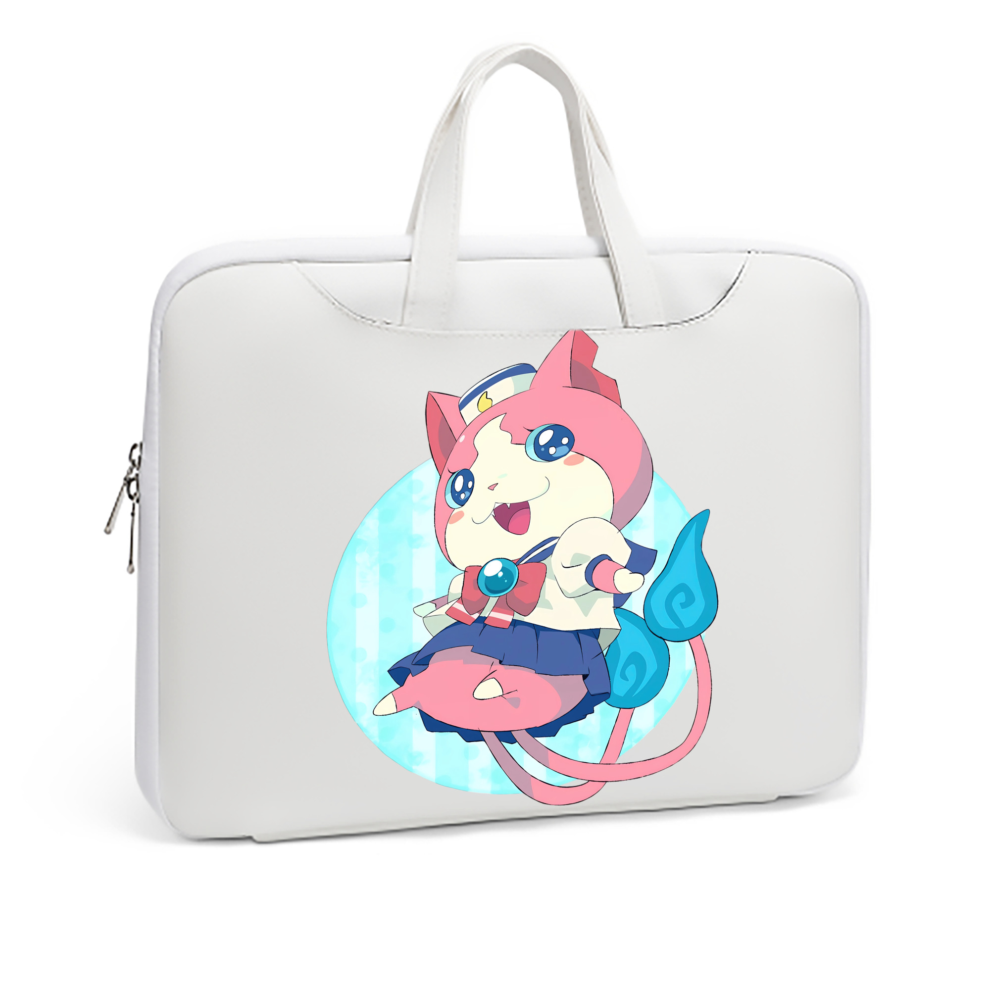 （画像用） 妖怪ウォッチ Yo-kai Watch レザーラップトップバッグ　ノートパソコンケース