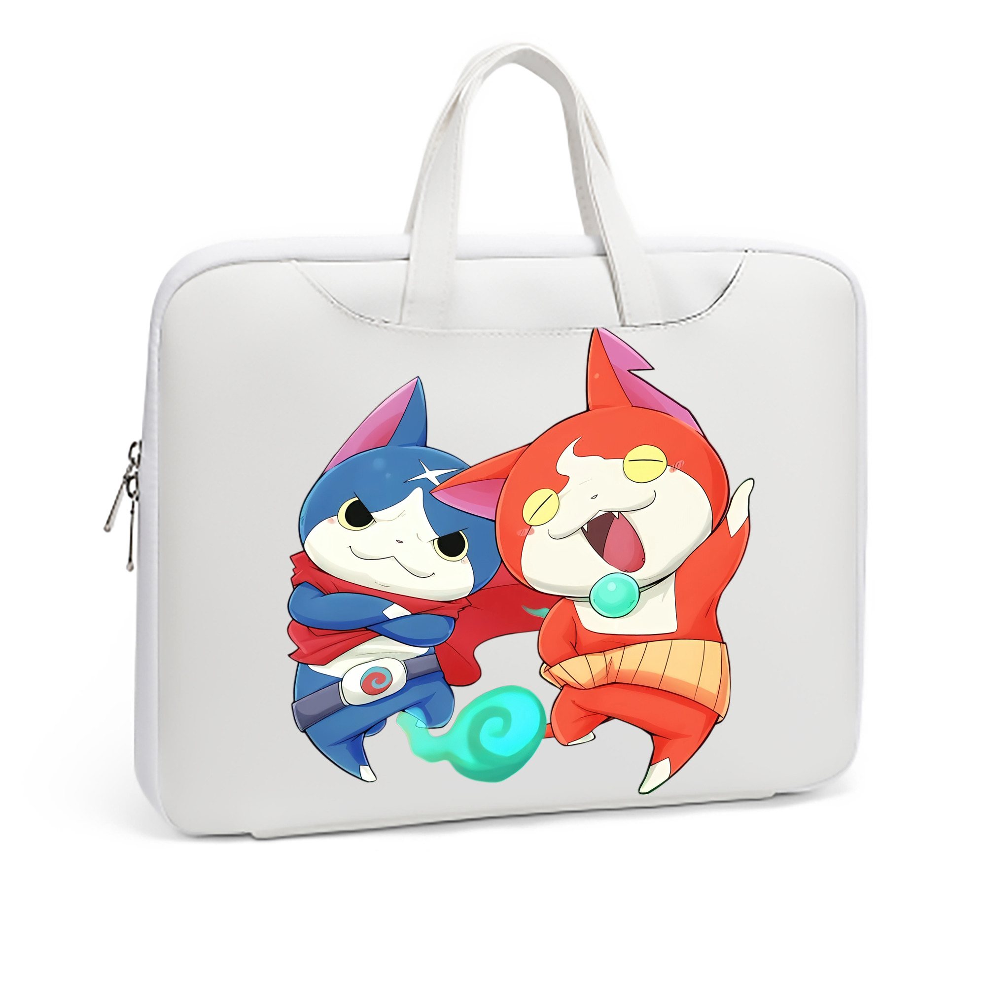（画像用） 妖怪ウォッチ Yo-kai Watch レザーラップトップバッグ　ノートパソコンケース