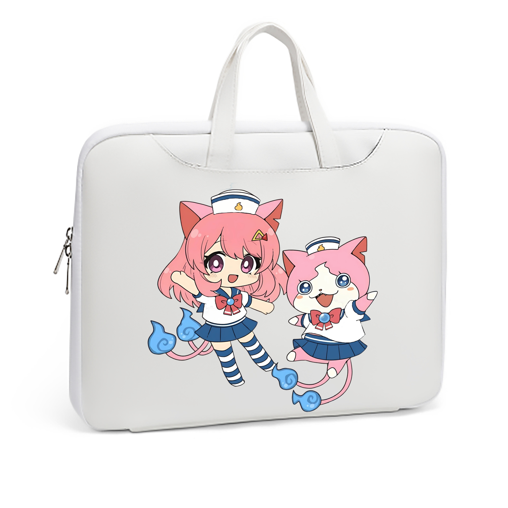 （画像用） 妖怪ウォッチ Yo-kai Watch レザーラップトップバッグ　ノートパソコンケース