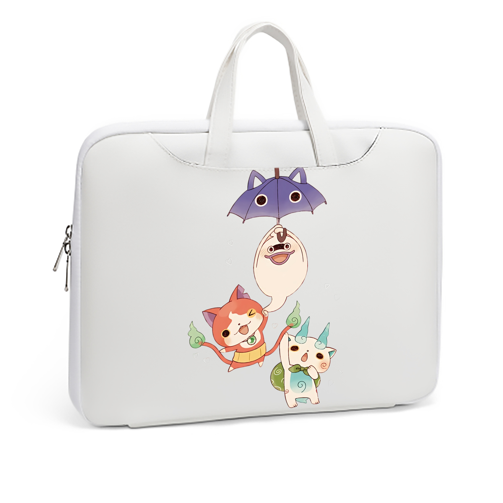 （画像用） 妖怪ウォッチ Yo-kai Watch レザーラップトップバッグ　ノートパソコンケース