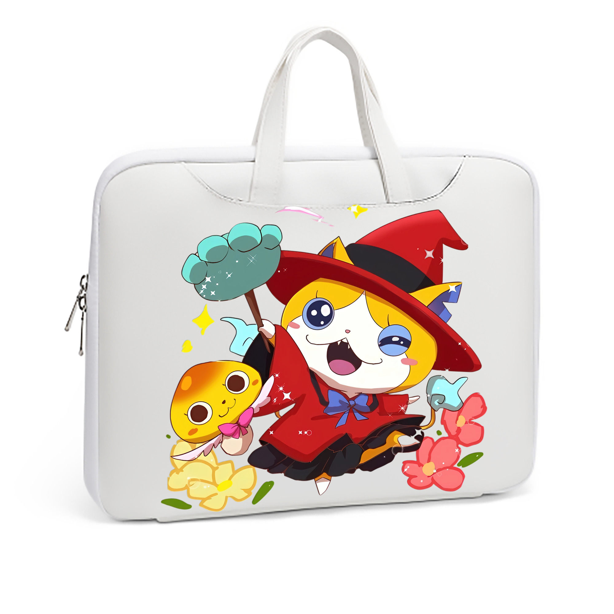 （画像用） 妖怪ウォッチ Yo-kai Watch レザーラップトップバッグ　ノートパソコンケース