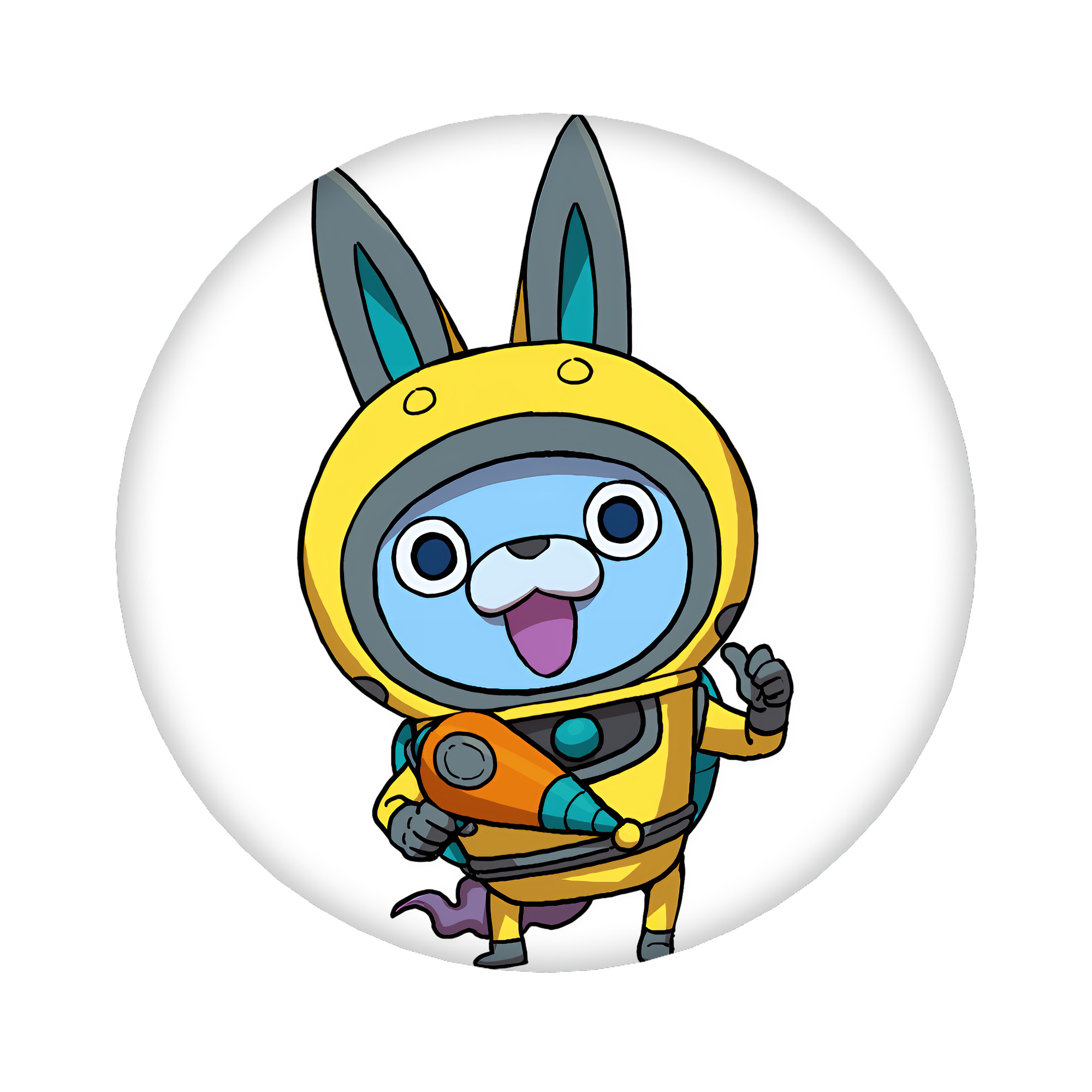 （画像用） 妖怪ウォッチ Yo-kai Watch 6cm 缶バッジ 複数セット