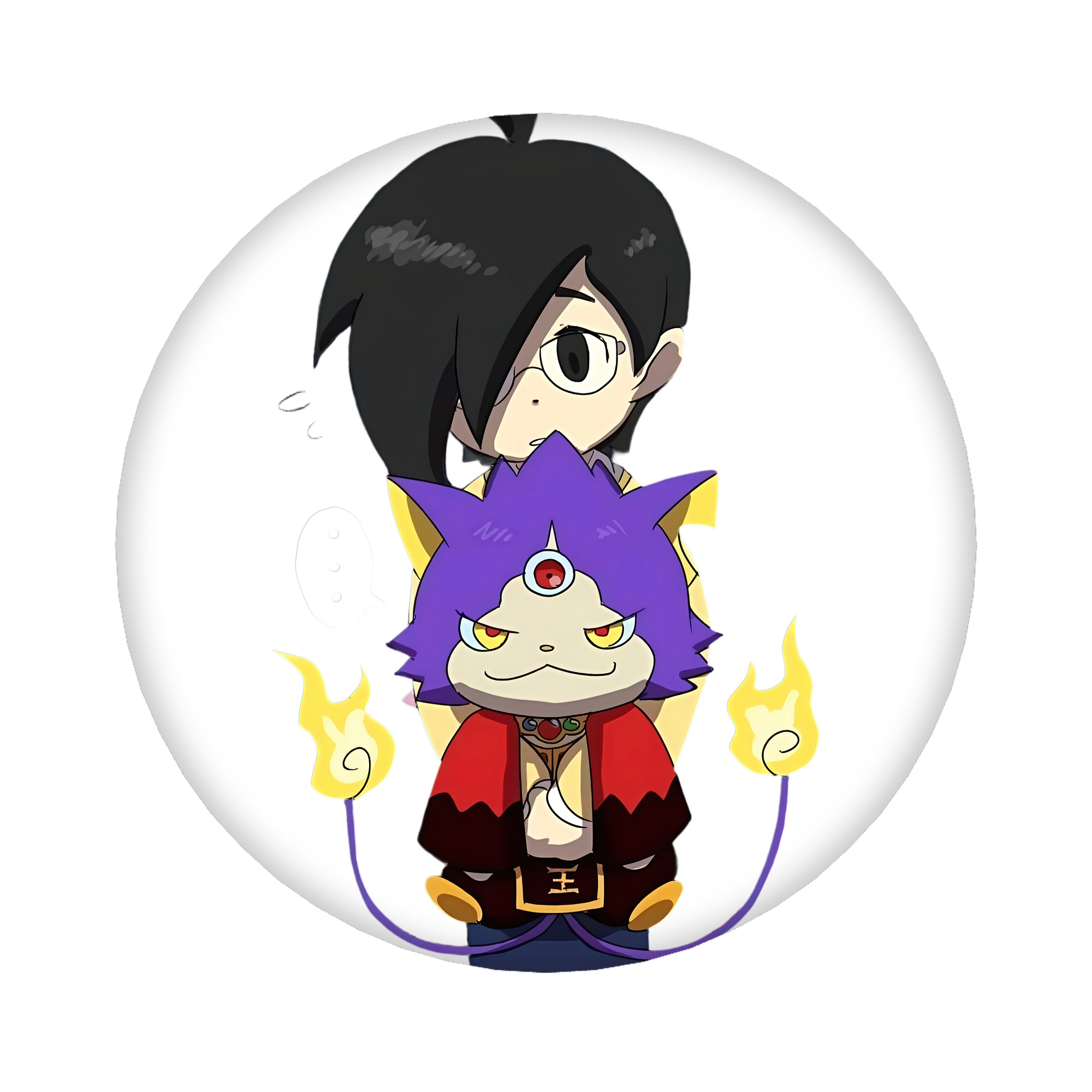 （画像用） 妖怪ウォッチ Yo-kai Watch 6cm 缶バッジ 複数セット