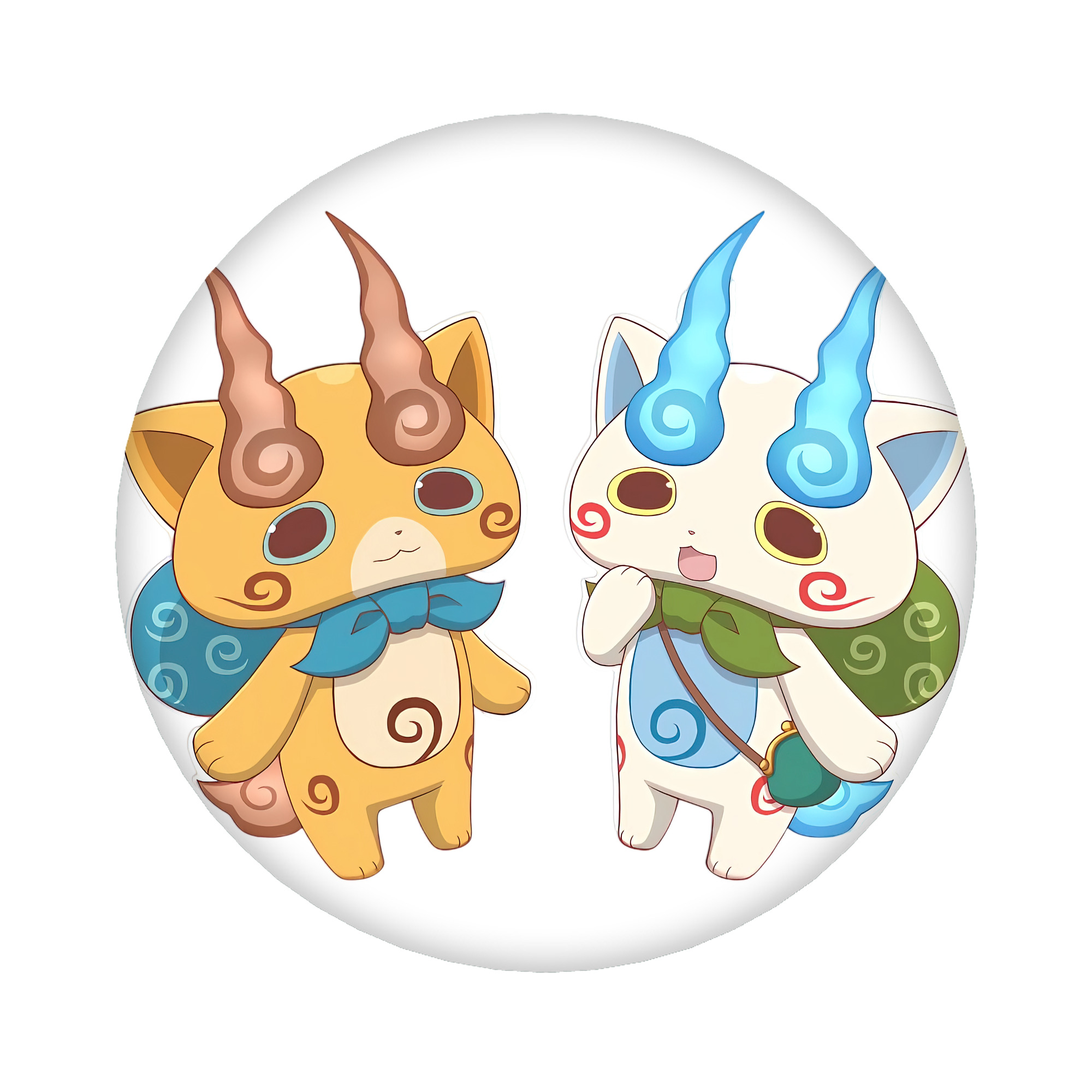 （画像用） 妖怪ウォッチ Yo-kai Watch 6cm 缶バッジ 複数セット