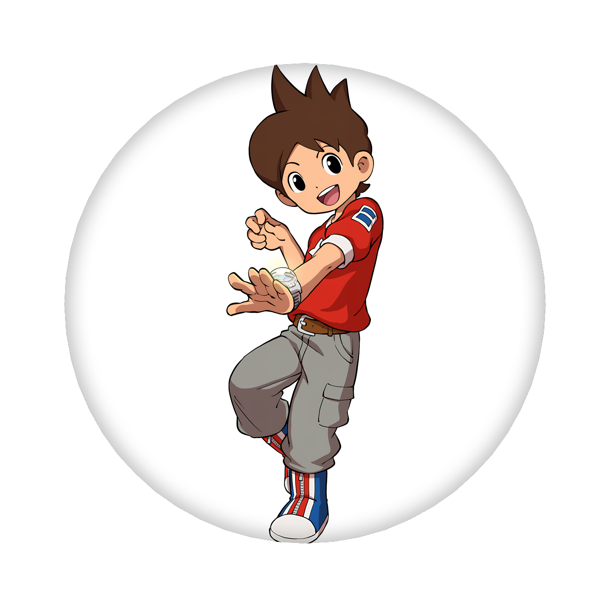 （画像用） 妖怪ウォッチ Yo-kai Watch 6cm 缶バッジ 複数セット