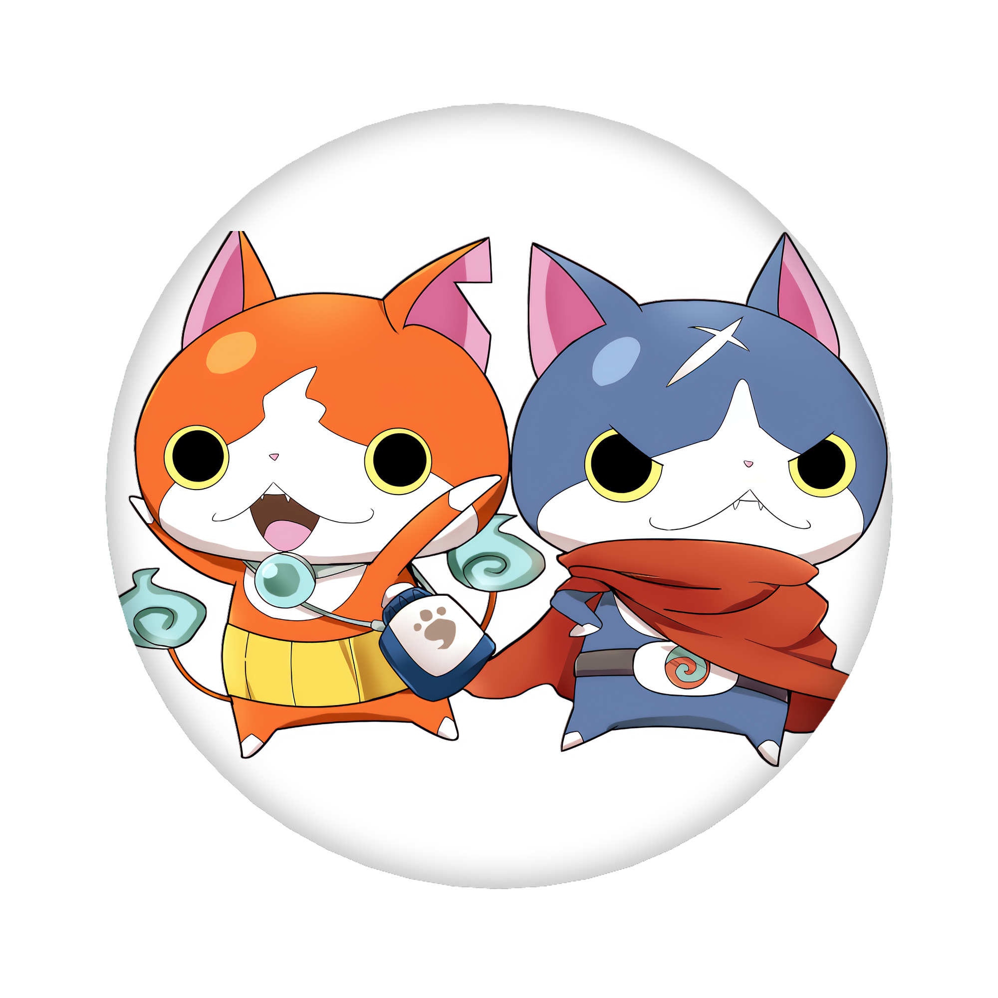 （画像用） 妖怪ウォッチ Yo-kai Watch 6cm 缶バッジ 複数セット