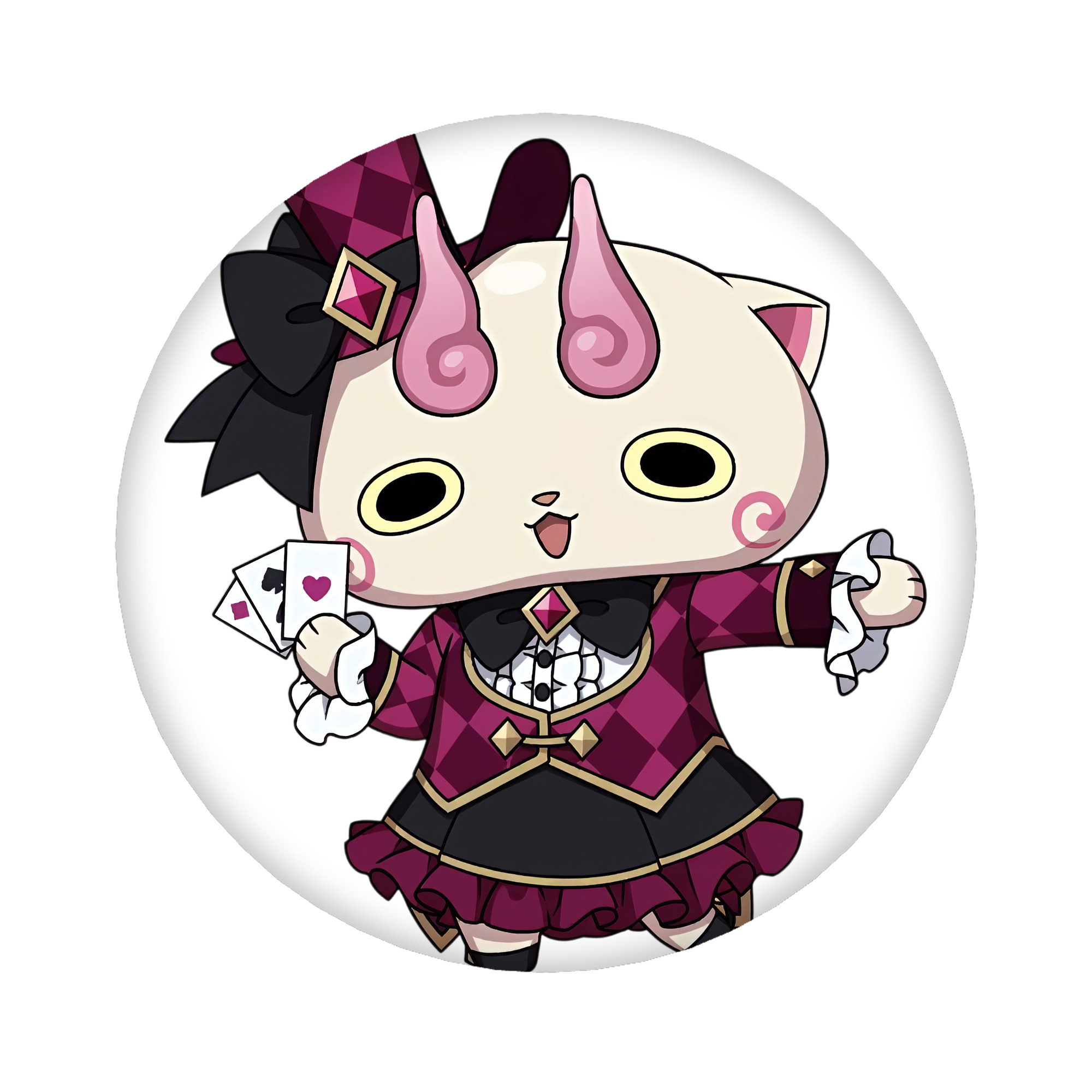 （画像用） 妖怪ウォッチ Yo-kai Watch 6cm 缶バッジ 複数セット