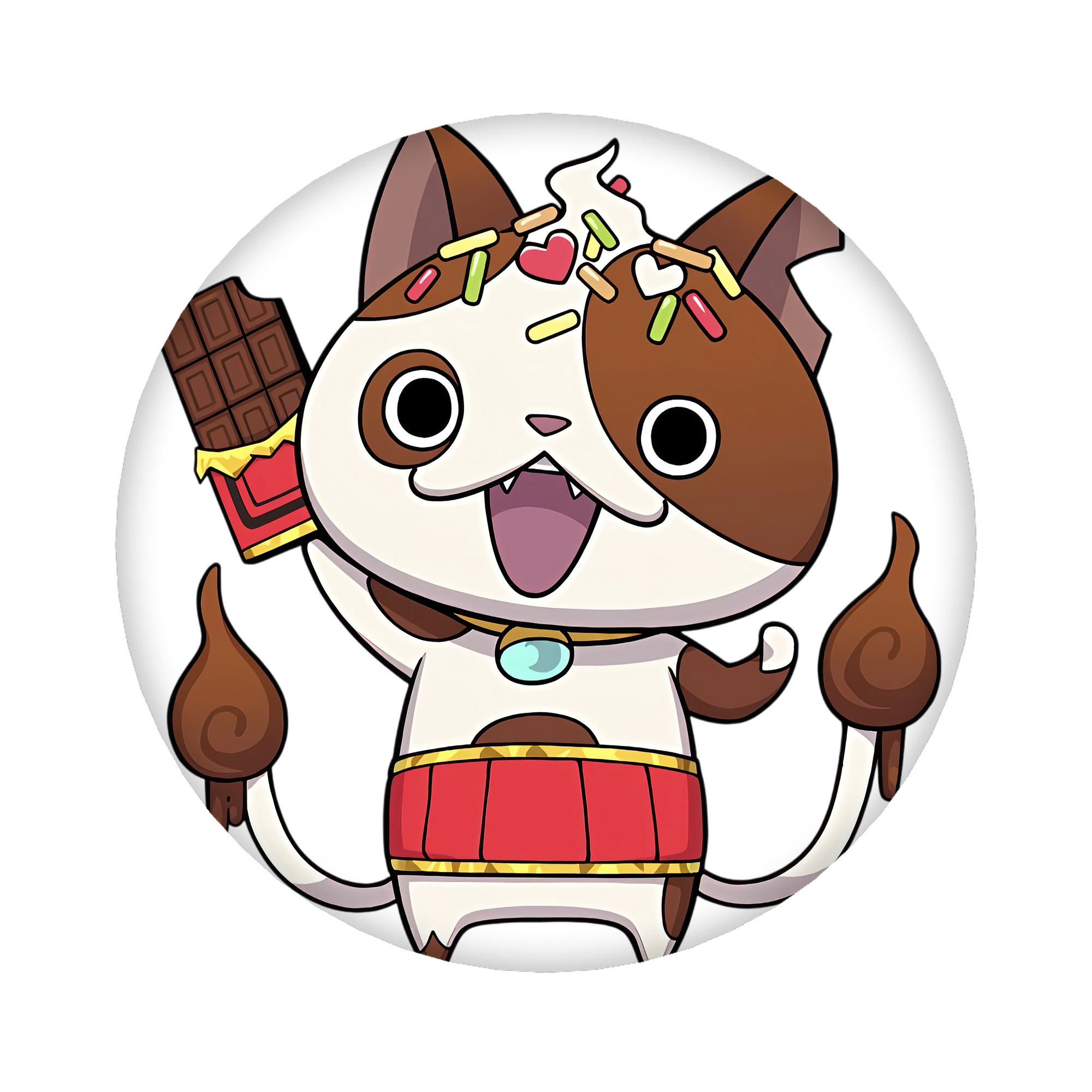 （画像用） 妖怪ウォッチ Yo-kai Watch 6cm 缶バッジ 複数セット