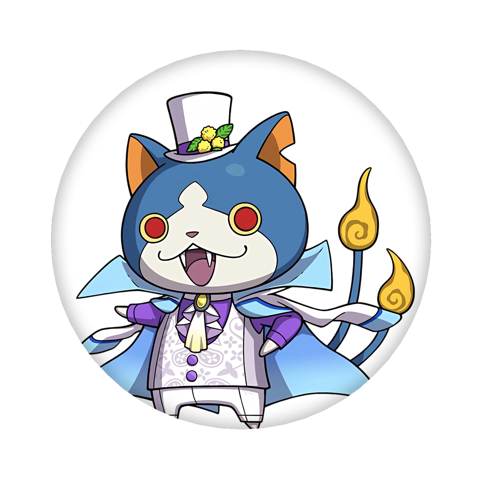 （画像用） 妖怪ウォッチ Yo-kai Watch 6cm 缶バッジ 複数セット