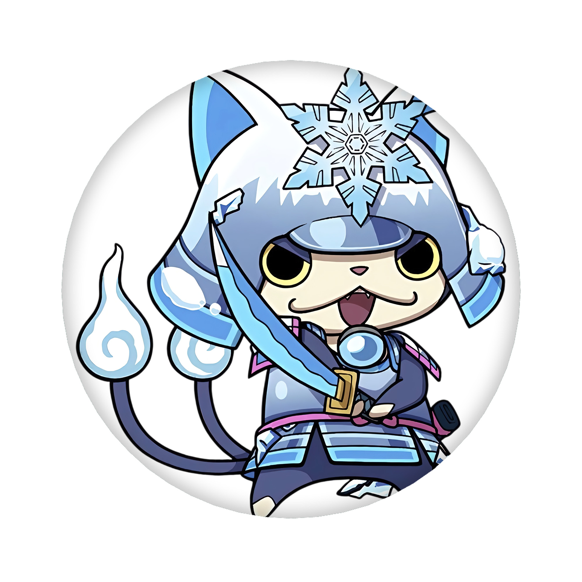 （画像用） 妖怪ウォッチ Yo-kai Watch 6cm 缶バッジ 複数セット