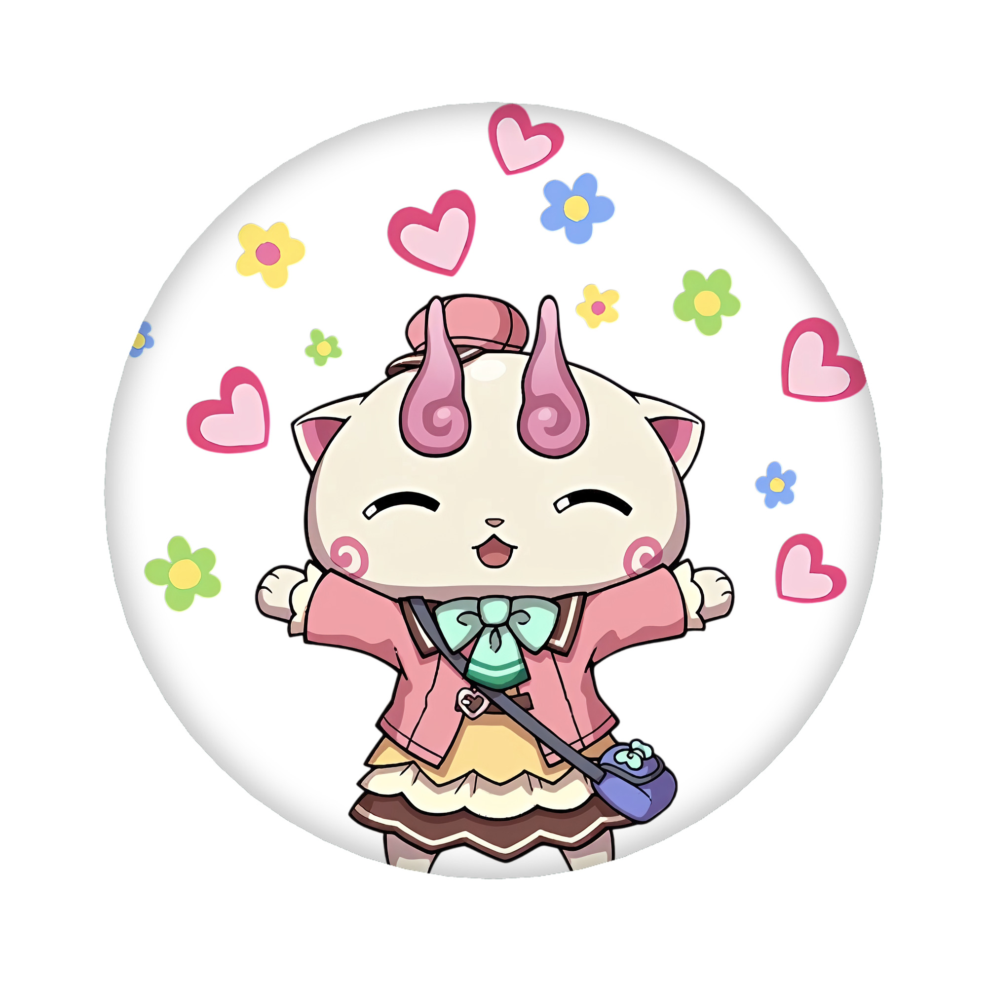 （画像用） 妖怪ウォッチ Yo-kai Watch 6cm 缶バッジ 複数セット