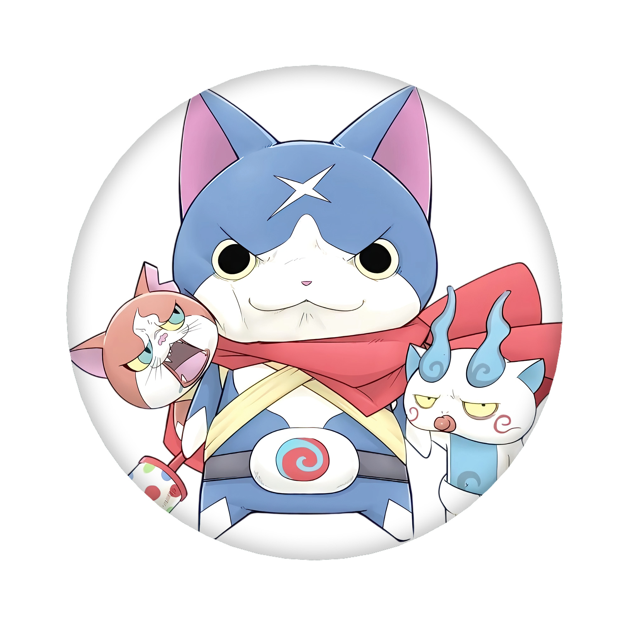 （画像用） 妖怪ウォッチ Yo-kai Watch 6cm 缶バッジ 複数セット