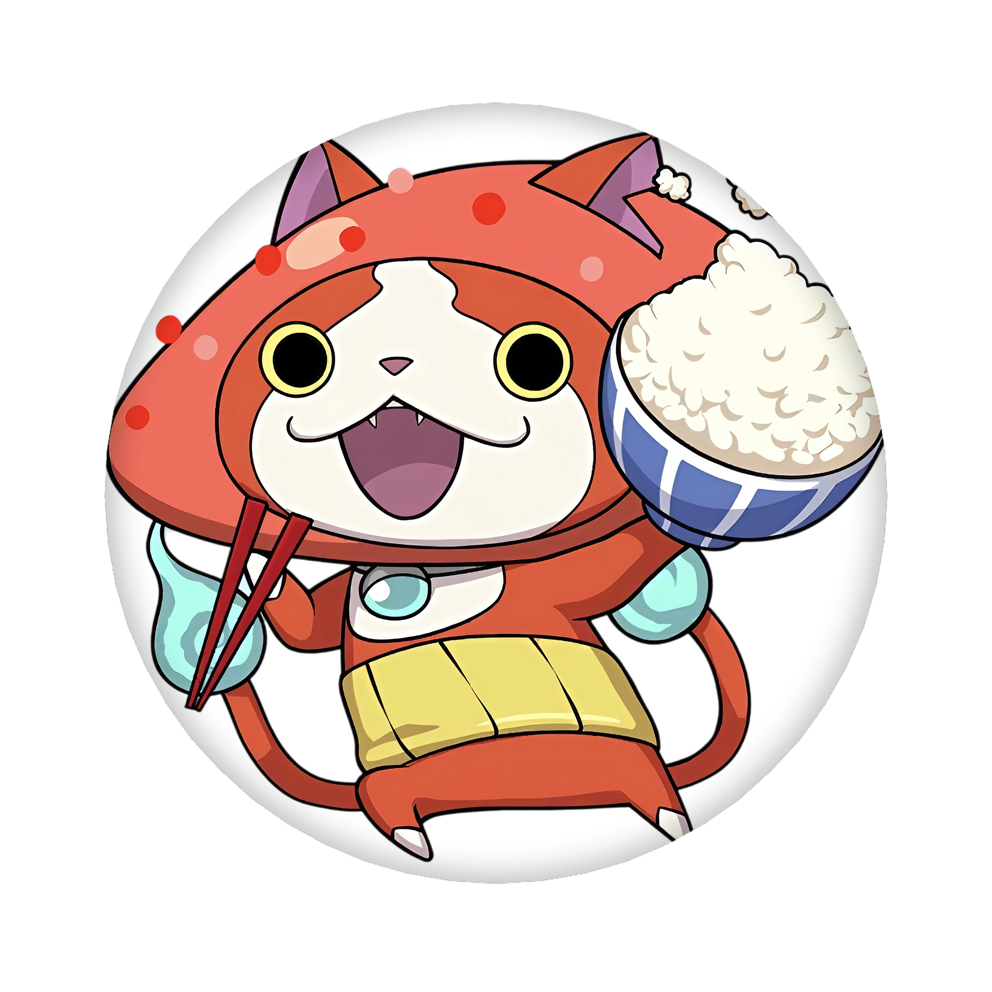 （画像用） 妖怪ウォッチ Yo-kai Watch 6cm 缶バッジ 複数セット
