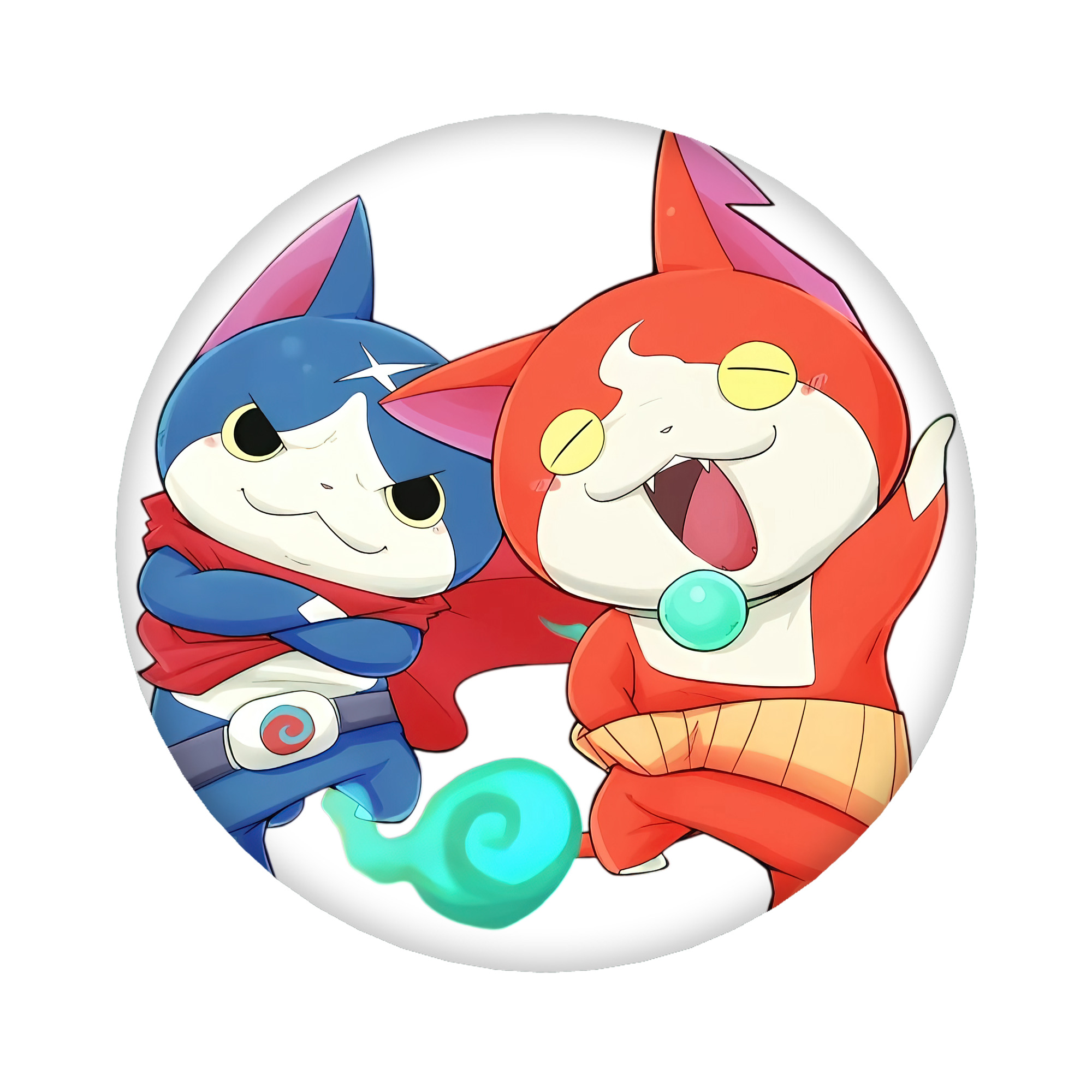 （画像用） 妖怪ウォッチ Yo-kai Watch 6cm 缶バッジ 複数セット