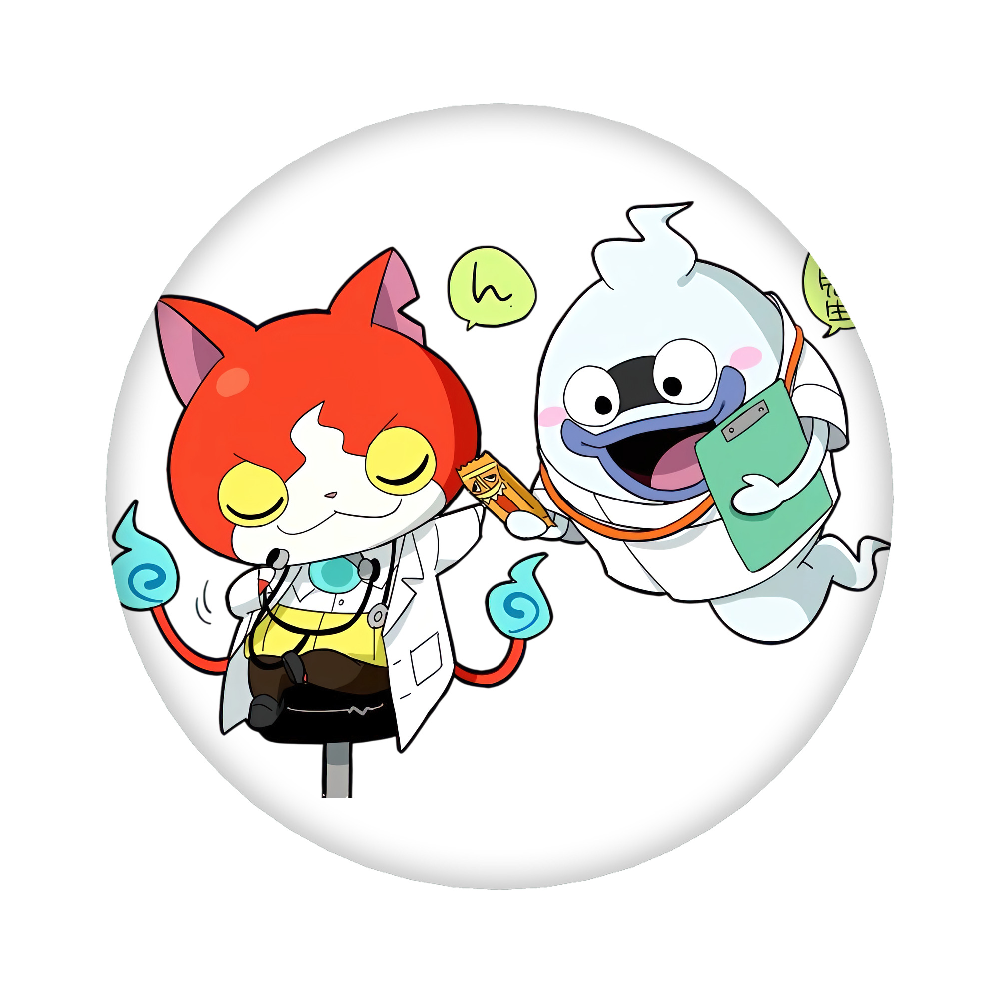 （画像用） 妖怪ウォッチ Yo-kai Watch 6cm 缶バッジ 複数セット
